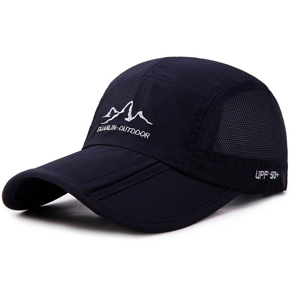 Baseball Cap Unisex Baseballkappe Folding Outdoor Hat UPF 50+ Sun Protection
