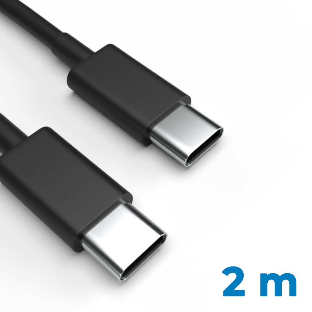 Justcom Samsung Galaxy A34 5G 2023 USB-Kabel, USB-C, USB-C (200 cm), Schnellladekabel, Datenkabel, Handy, Tablet