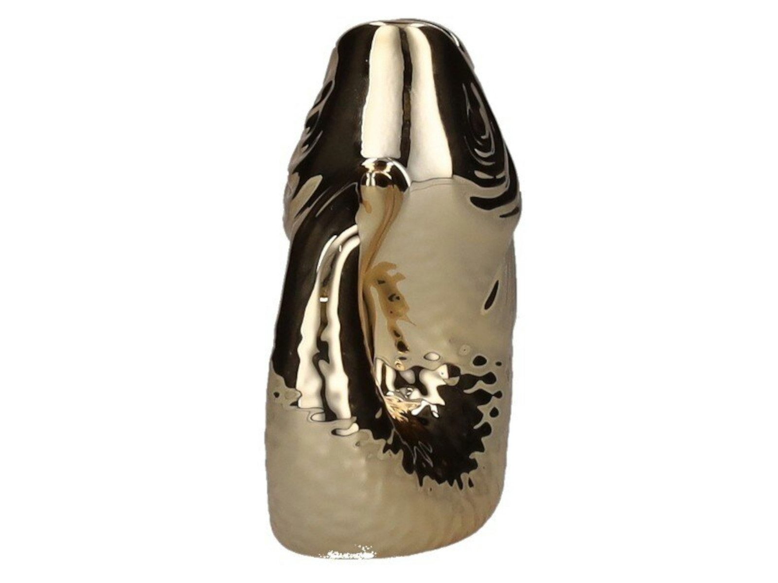 Giftcompany Dekovase Monsieur Carafon Vase / Karaffe Fisch XS gold 0,2l (Va günstig online kaufen