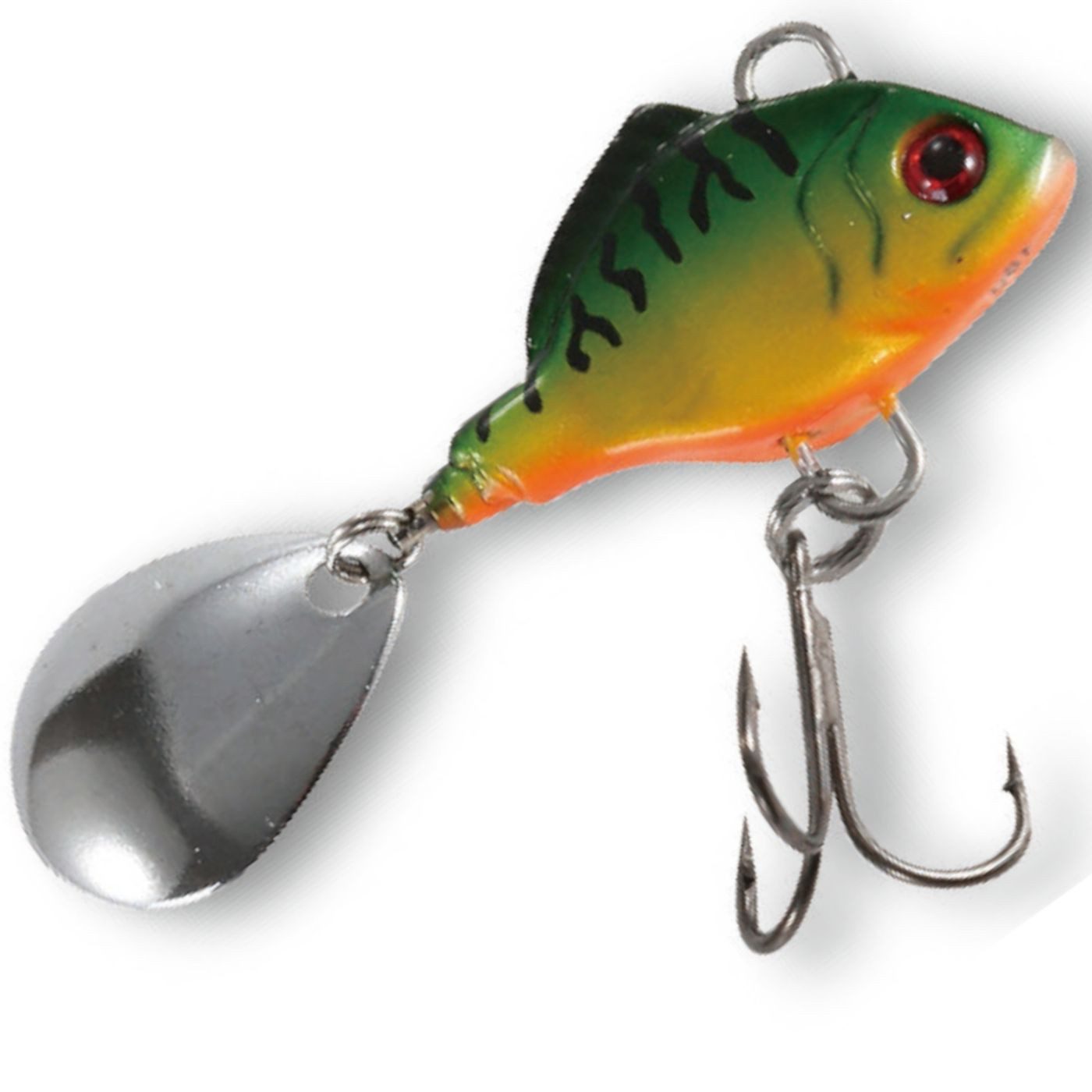 Kunstköder Paladin Double Action Spin 14g Bleikopfspinner