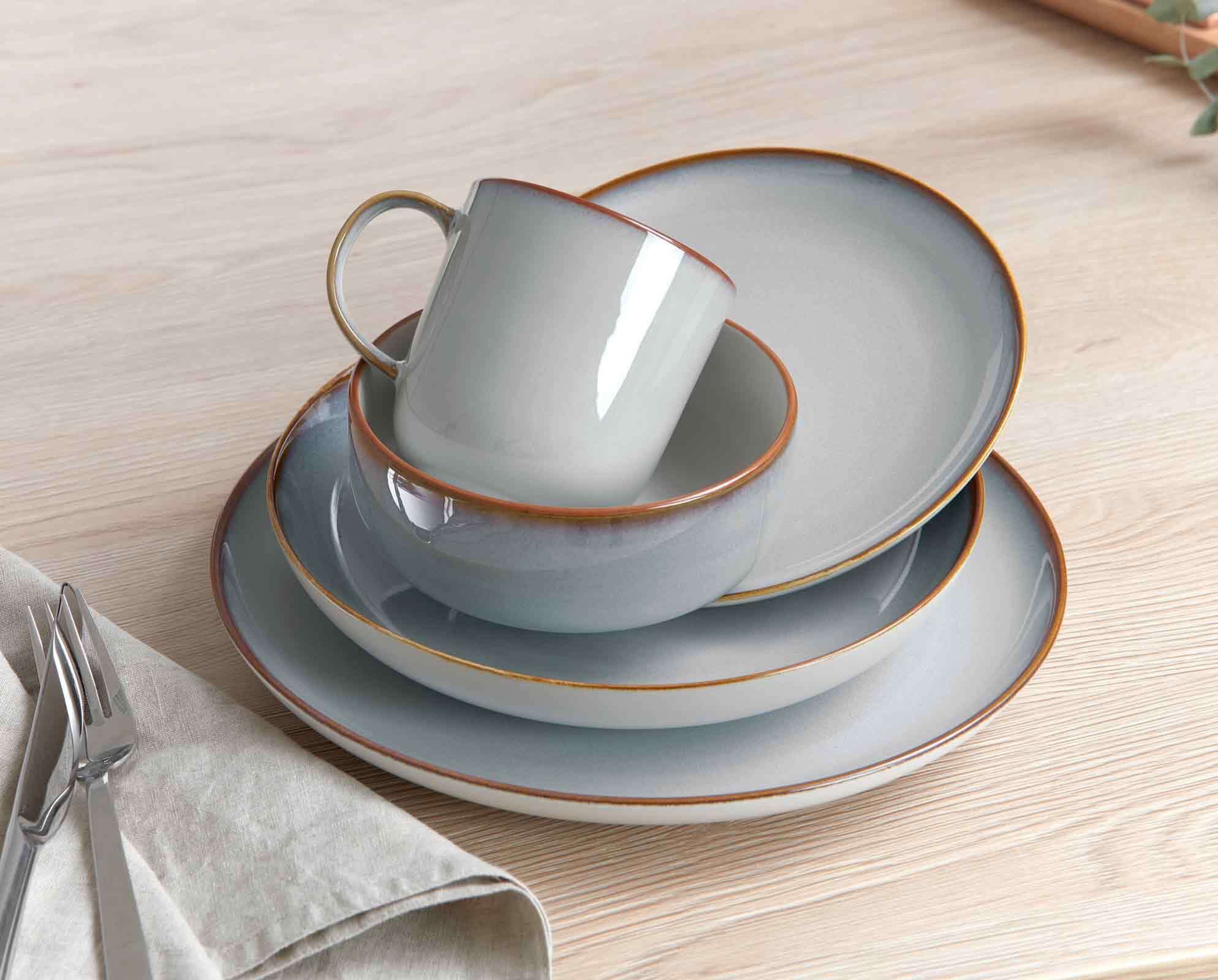 Ritzenhoff & Breker Suppenteller Portofino Suppenteller ø 14,5 cm 6er Set, (6 St)