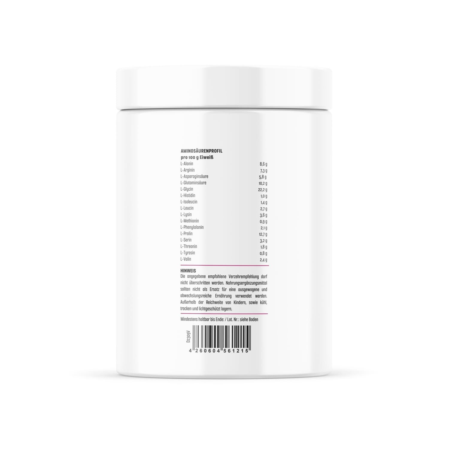 better protein Collagen Pulver – Haut, Haar und Knochen, 100% rein aus Deutschland Pulver, 1 er Ohne Zusatzstoffe - Typ I, II und III - Geschmacksneutral & Wasserlöslich à 300 g