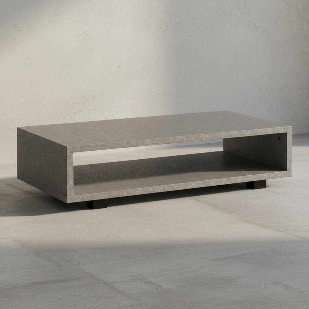 KADIMA DESIGN Couchtisch Couchtisch 100x50x25 cm günstig online kaufen