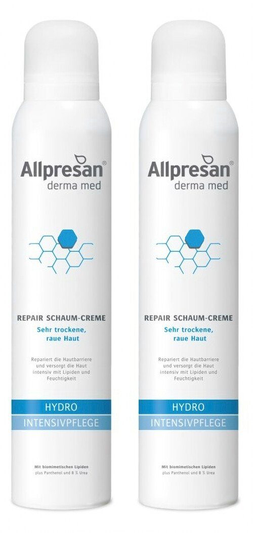 Fußschaum Allpresan Derma med HYDRO INTENSIVPFLEGE 200 ml 2er Pack