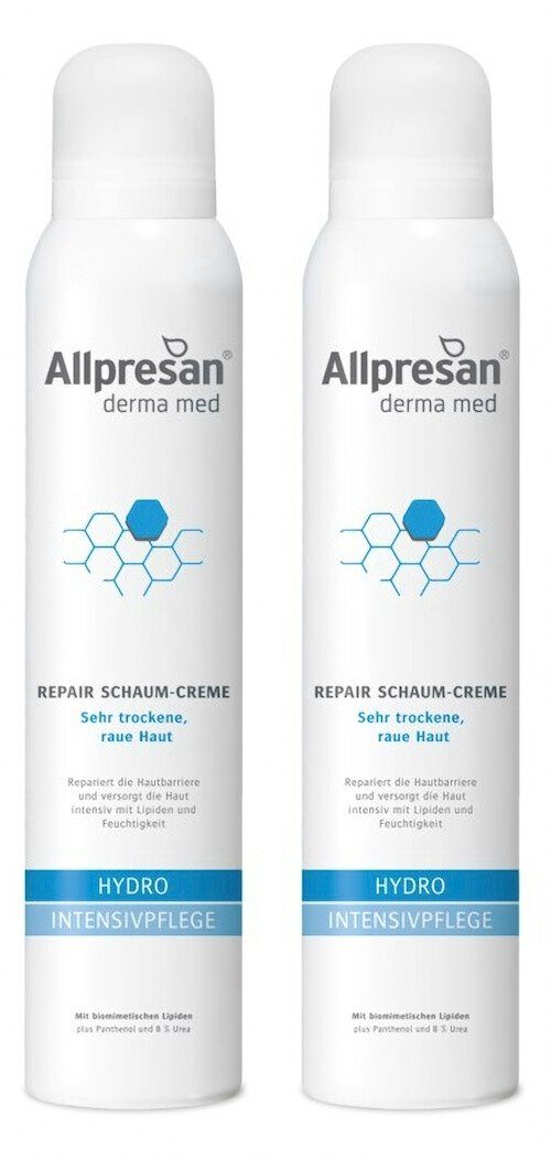 Allpresan Fußschaum Allpresan Derma med HYDRO INTENSIVPFLEGE 200 ml 2er Pack