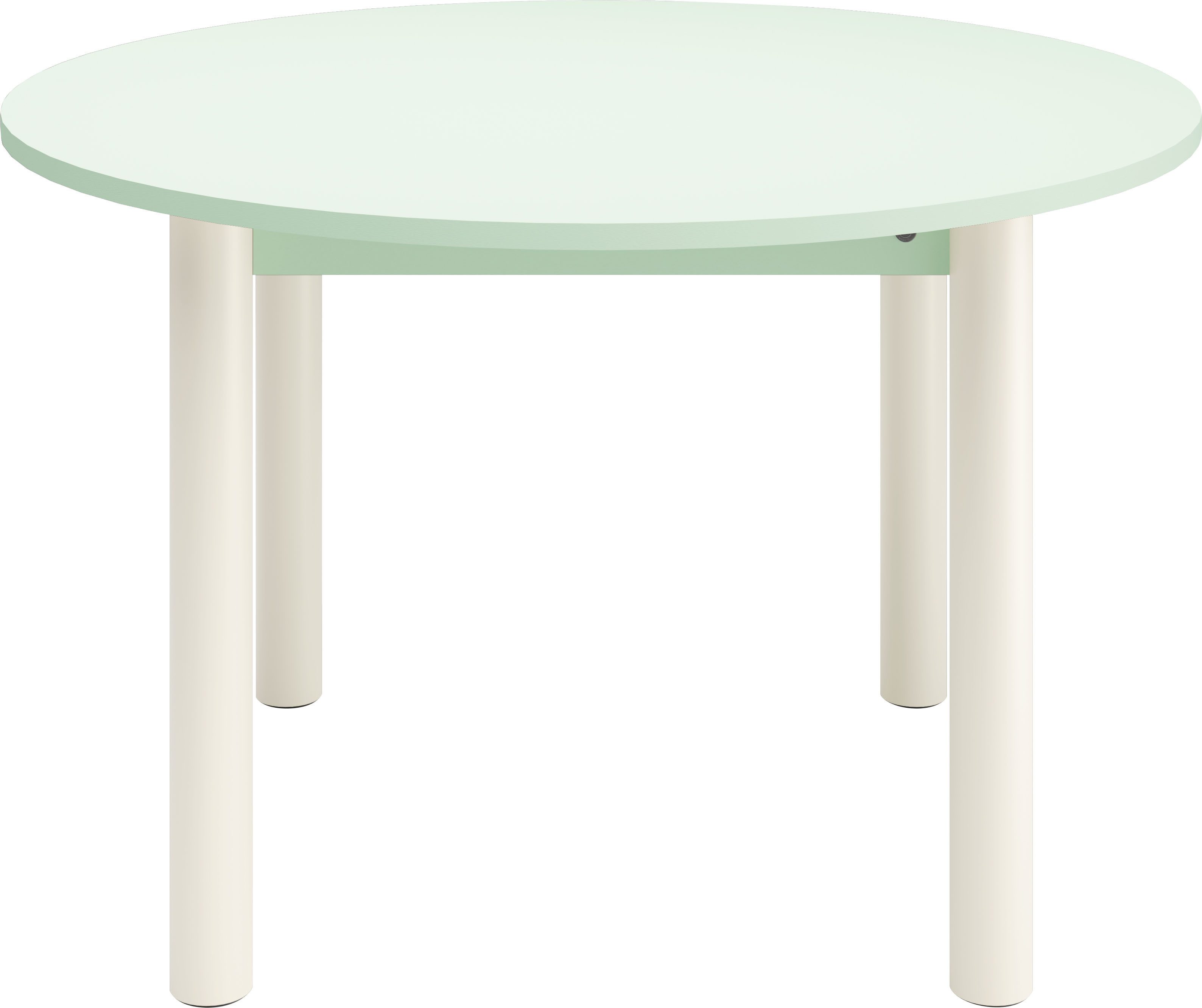 TOM TAILOR HOME Esstisch COLOR TABLE (1-St), Esstisch, 4-Fuß, 3 Größen, 3 Dekorfarben, 4 Fußfarben, ABS-Kante