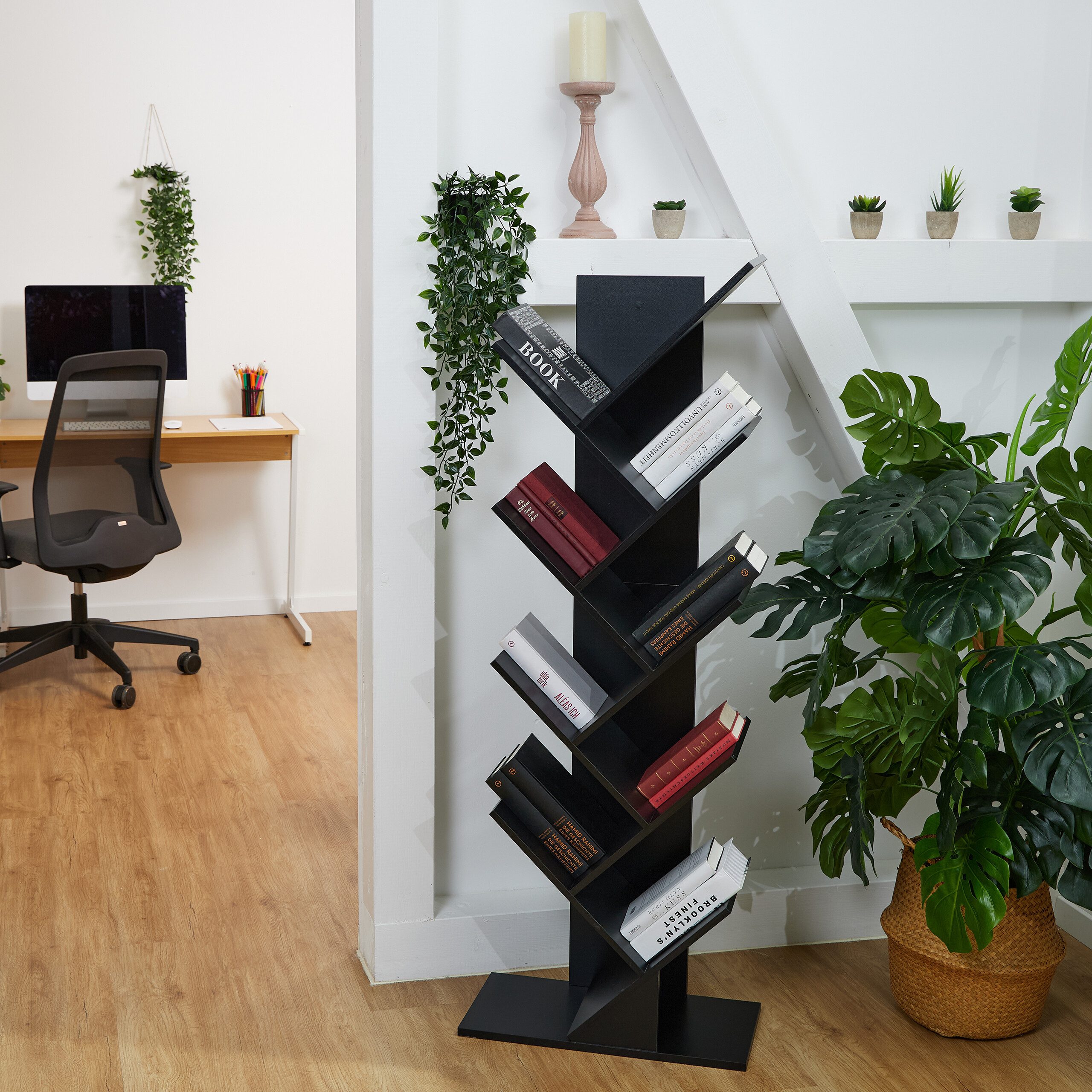 relaxdays Bücherregal 9 Ebene, B günstig online kaufen