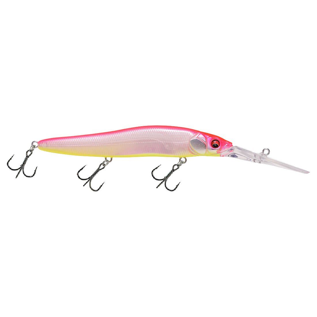 Jerkbait Pink (1-St) Jukucho Wobbler 11cm, OneTen Megabass Kunstköder R+3 Vision Megabass