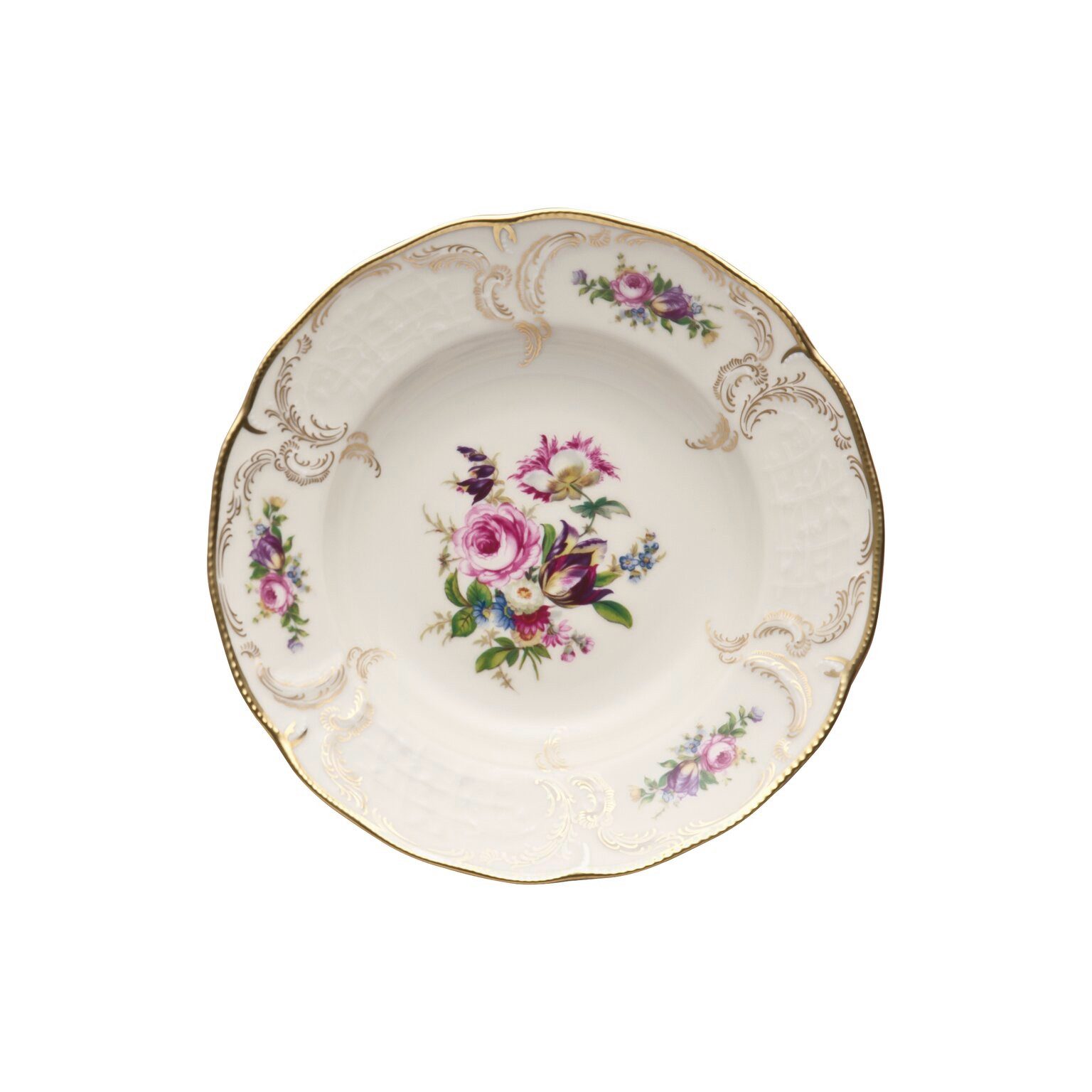 Rosenthal Suppenteller Rosenthal Sanssouci Elfenbein Suppenteller, Porzellan