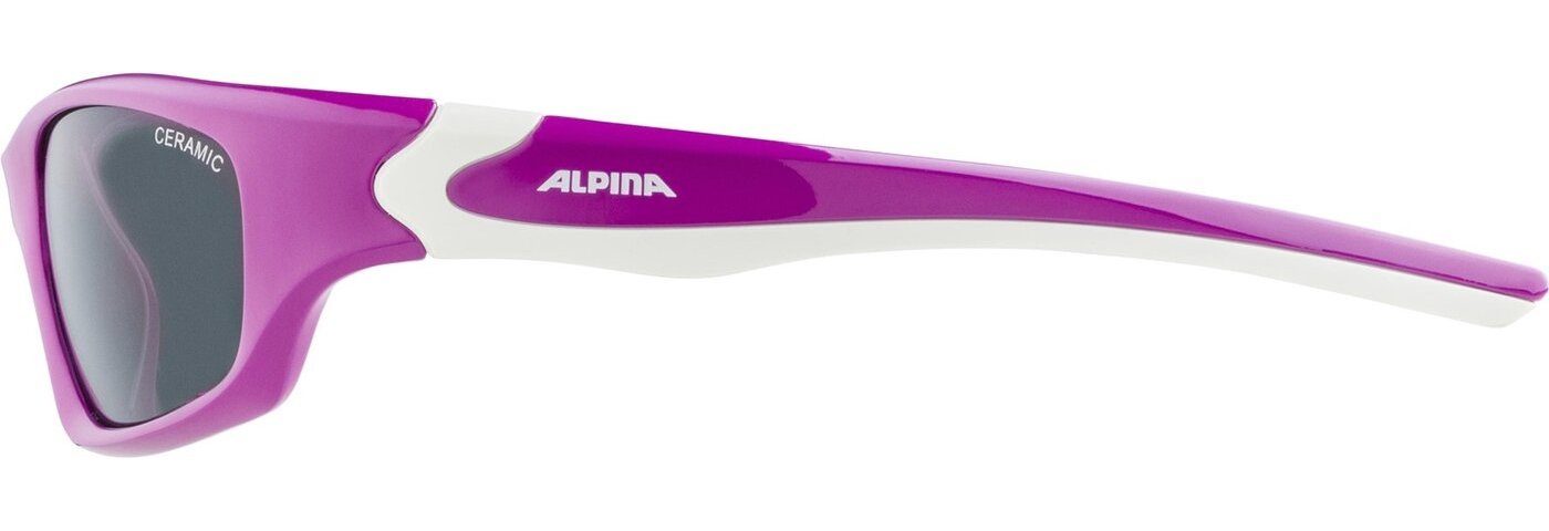 Sports FLEXXY BERRY-WHITE TEEN Alpina GLOSS Sonnenbrille