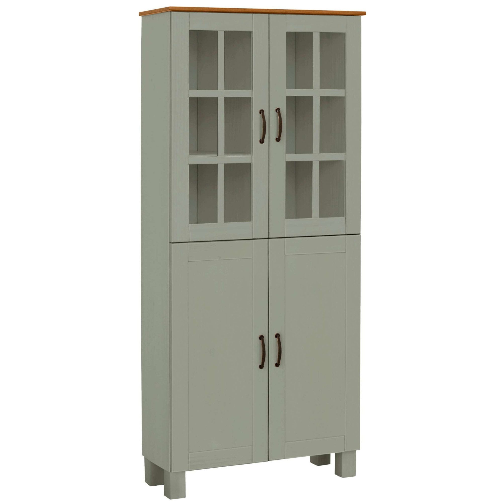 Home affaire Hochschrank Rodby FSC®-zertifiziertes Massivholz, Breite 75cm, Höhe 170cm