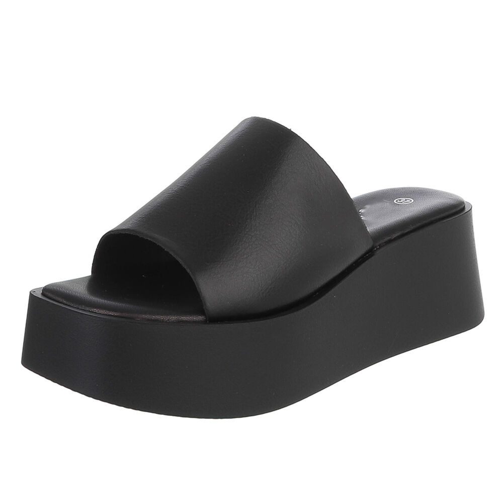Ital-Design Plateauschuh mit offener Zehenpartie für Damen Plateausandalett günstig online kaufen