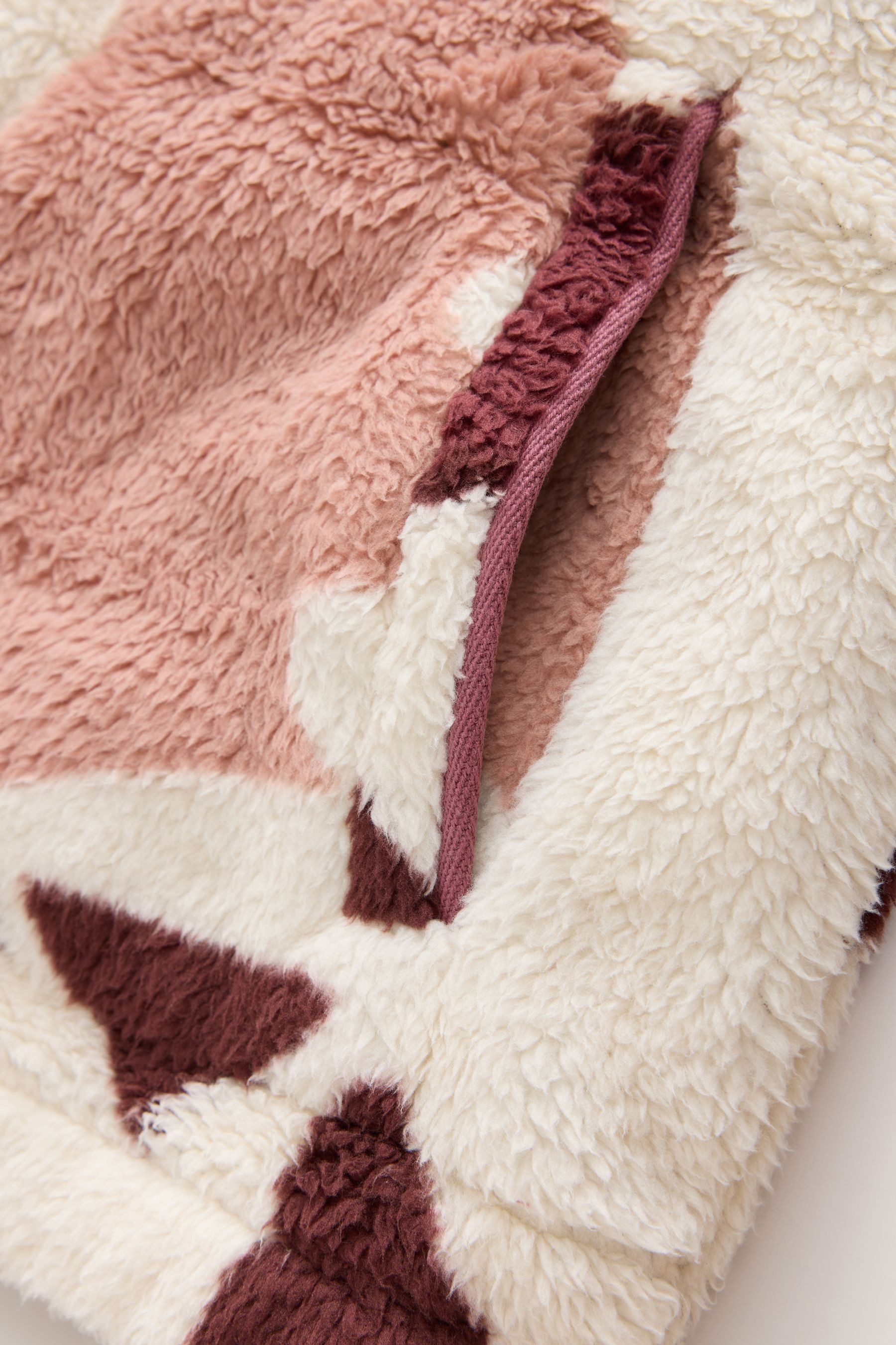 Next Fleecejacke Borg-Fleece mit halben Reißverschluss (1-St) – Bild 3 von 5