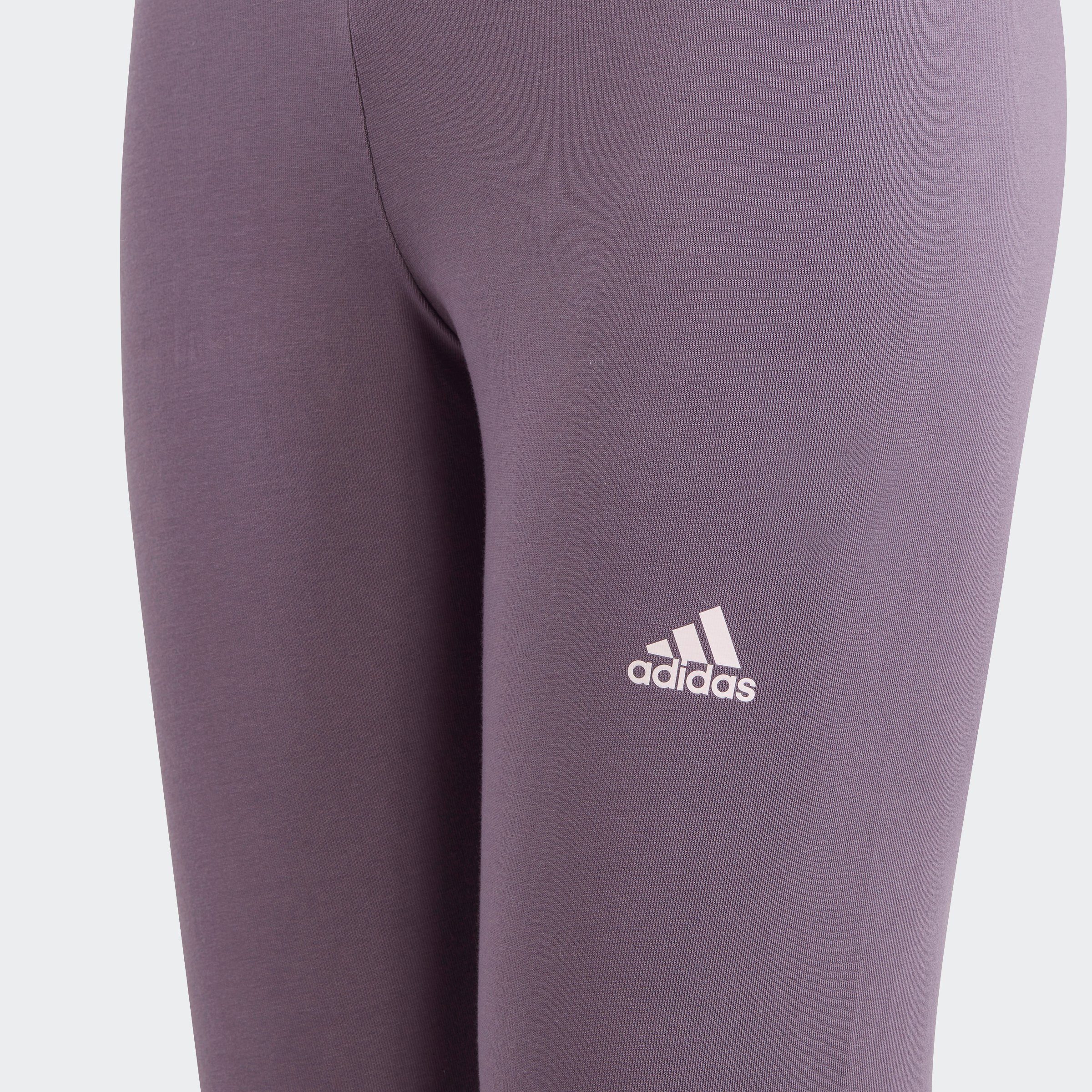 / ESSENTIALS adidas COTTON Clear Shadow Sportswear LOGO Trainingstights Pink (1-tlg) Violet LINEAR