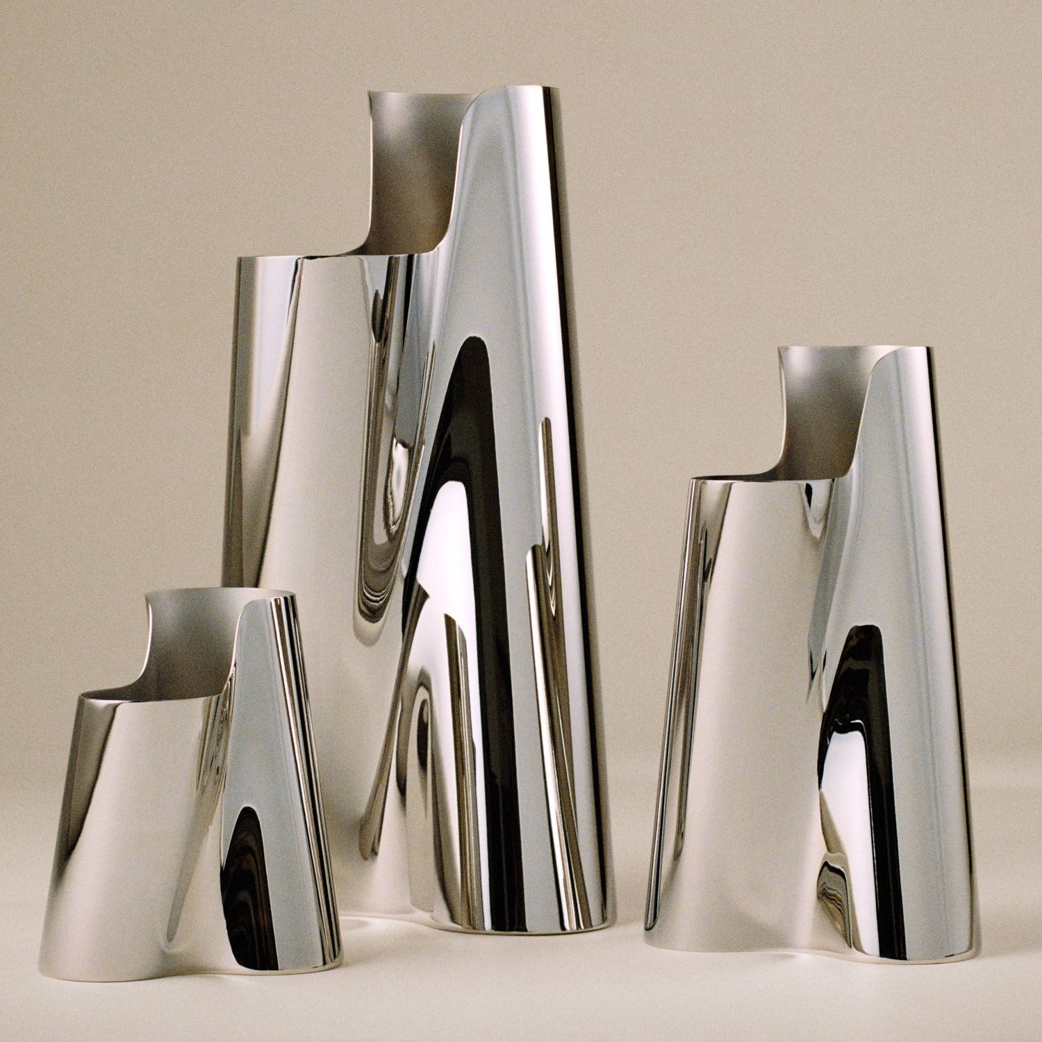 Georg Jensen Dekovase Lituus Groß