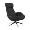 FLEXLUX Relaxsessel Relaxchairs Elegant, Premium Komfort, Rücken- & Kopfteilverstellung, drehbar, Fuß Alu