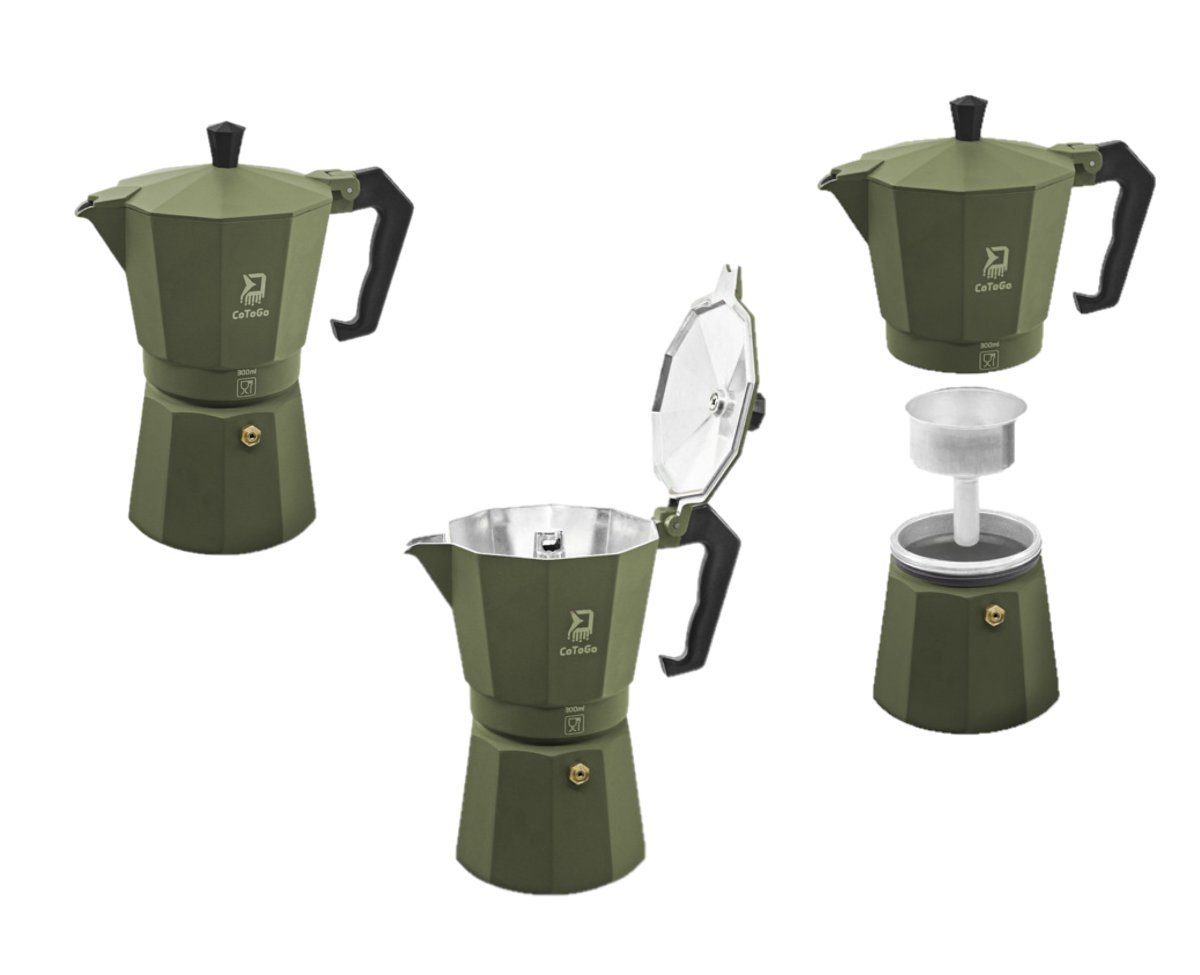 Delphin.sk Kaffeebereiter, Permanentfilter, Zubereitung von starkem und köstlichem Kaffee beim Angeln oder Wandern