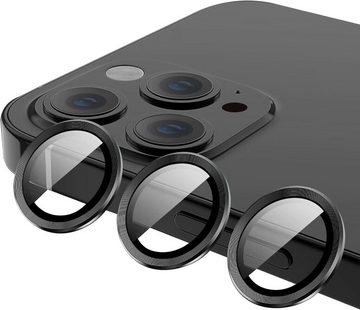 MSM 3X Linsenglas für Apple iPhone 15 Pro / 15 Pro Max Schutz Panzerfolie, Displayschutzglas