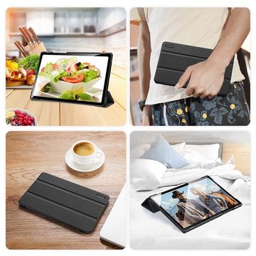 Dux Ducis Tablettasche Buch Tasche Hartschale mit Smart Sleep Standfunktion kompatibel mit SAMSUNG GALAXY TAB A8 10.5" (SM-X200) Tablet Hülle Etui Brieftasche Schutzhülle