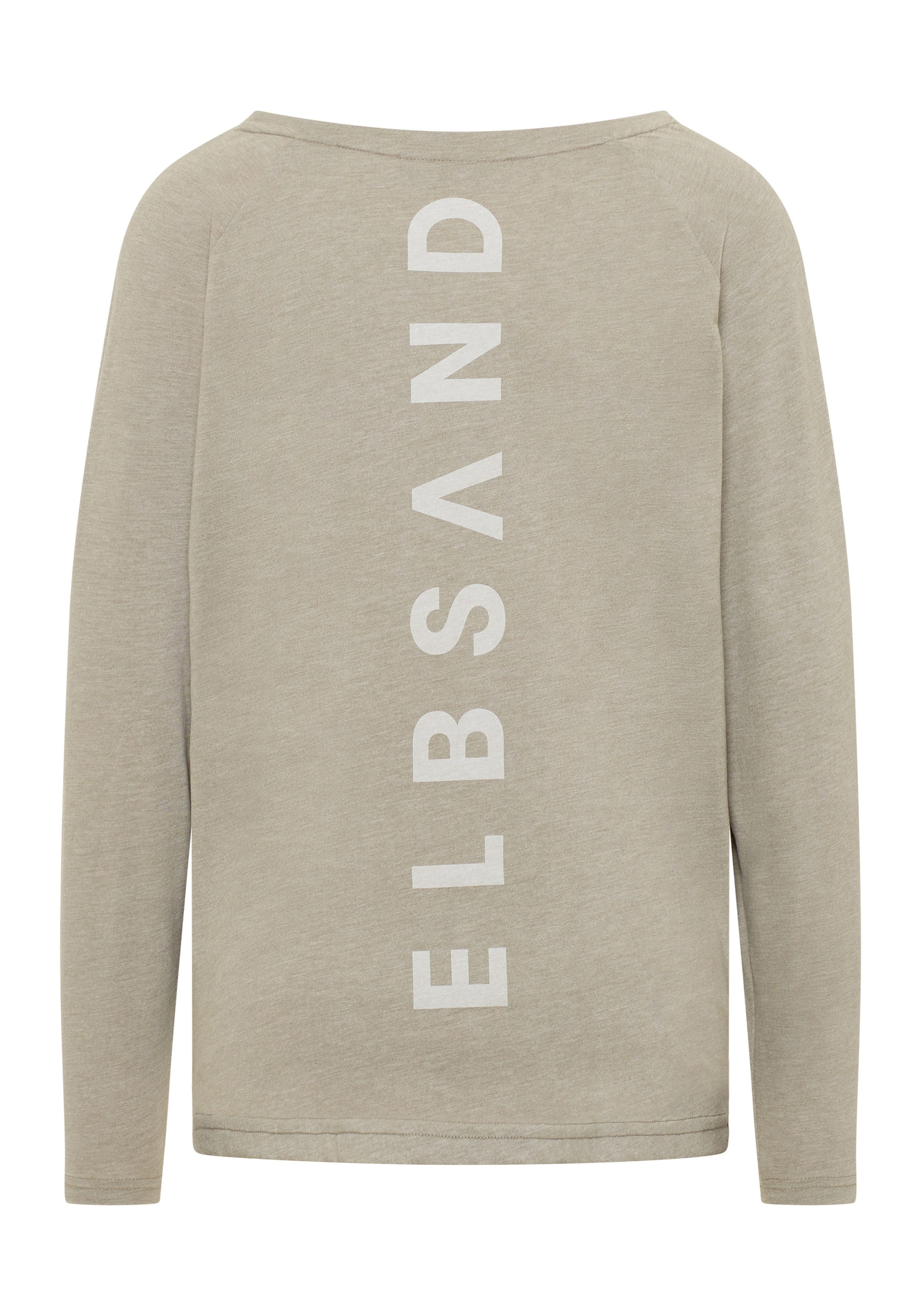 Elbsand Langarmshirt Tira Rundhalsausschnitt, locker geschnitten günstig online kaufen