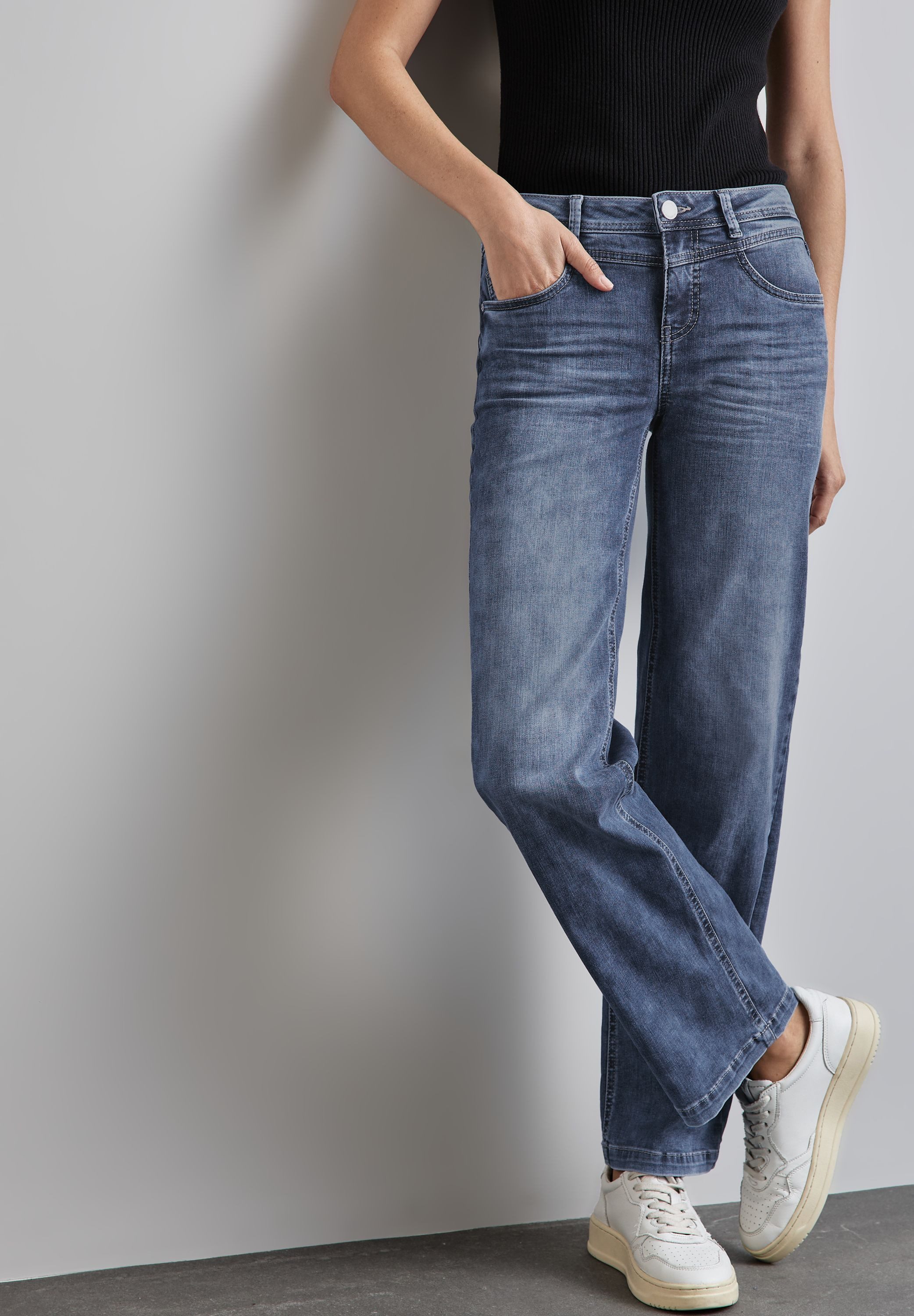 STREET ONE Slim-fit-Jeans