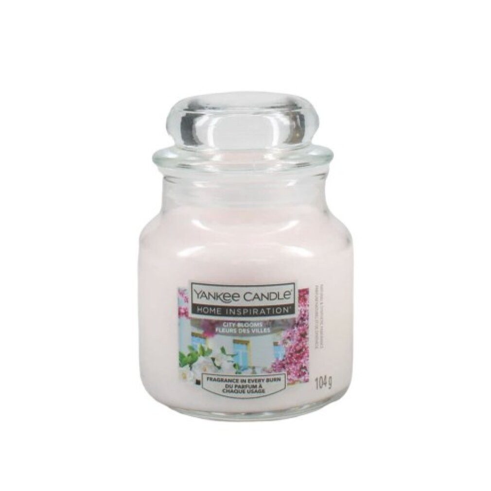 Yankee Candle Duftkerze Duftkerze Home Inspiration klein City Blooms 104 g