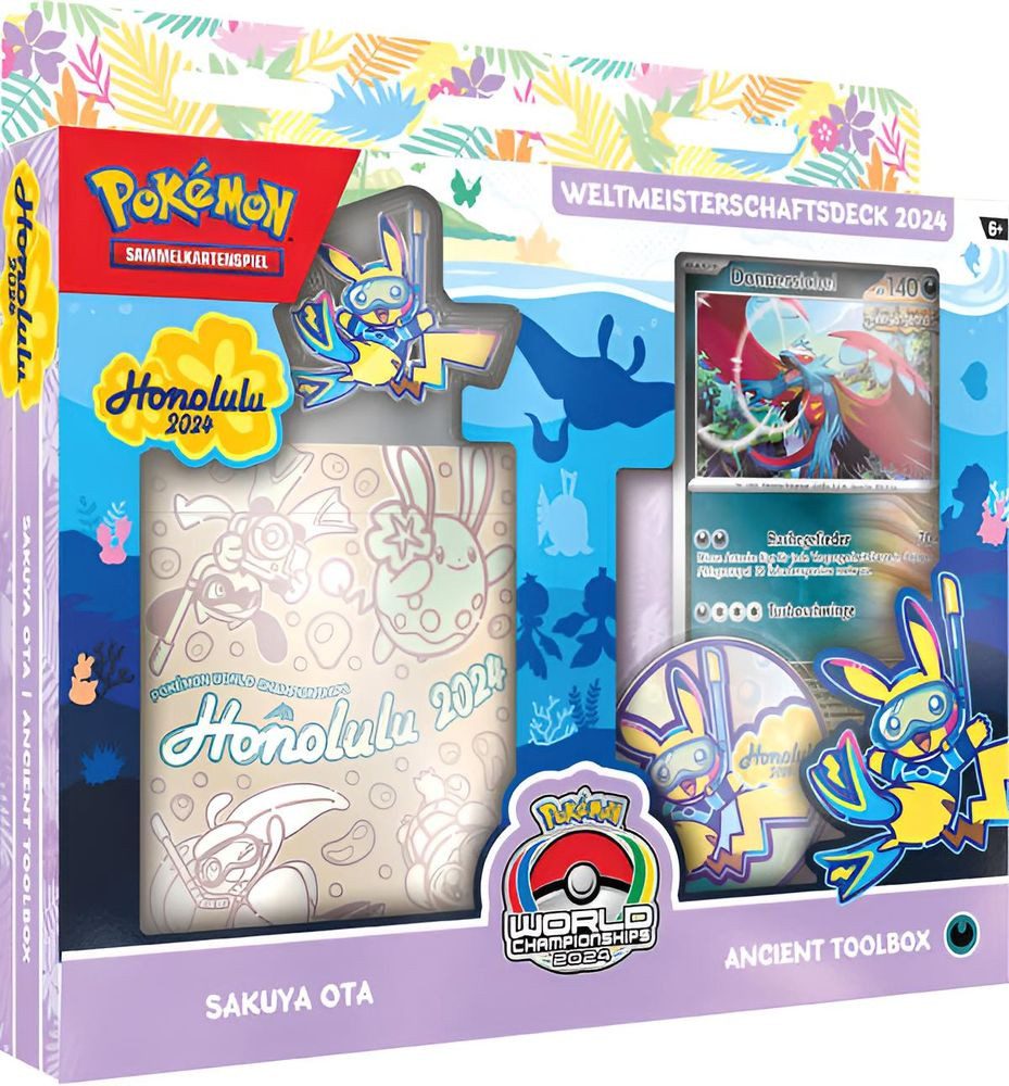 POKÉMON Sammelkarte Pokemon TCG World Championships 2024 Deck Sakuya Ota Donnersichel (DE)