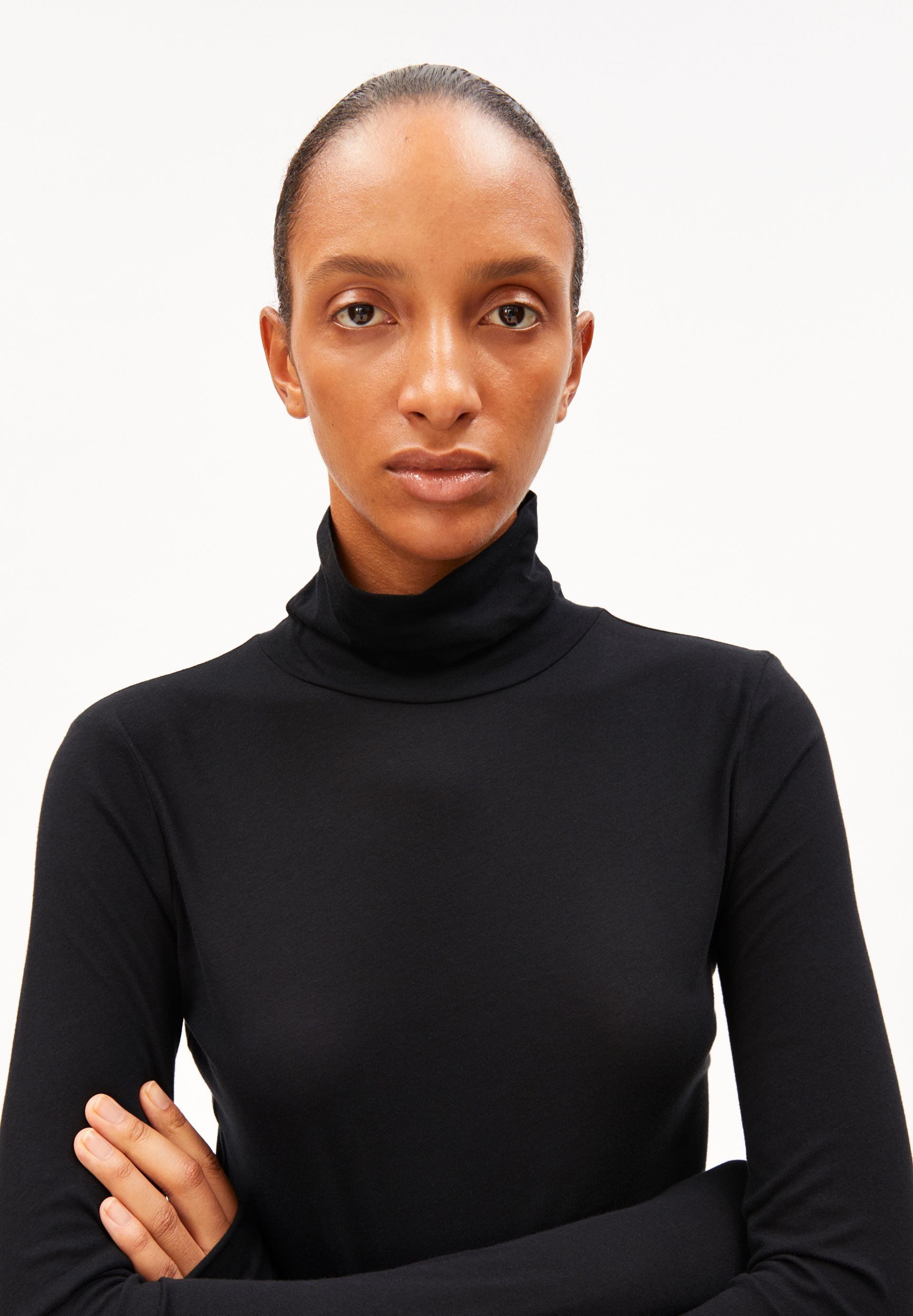 Armedangels Longsleeve GRAZILIANAA SOFT Longsleeve aus Bio-Baumwolle Slim Fit – Bild 3 von 5