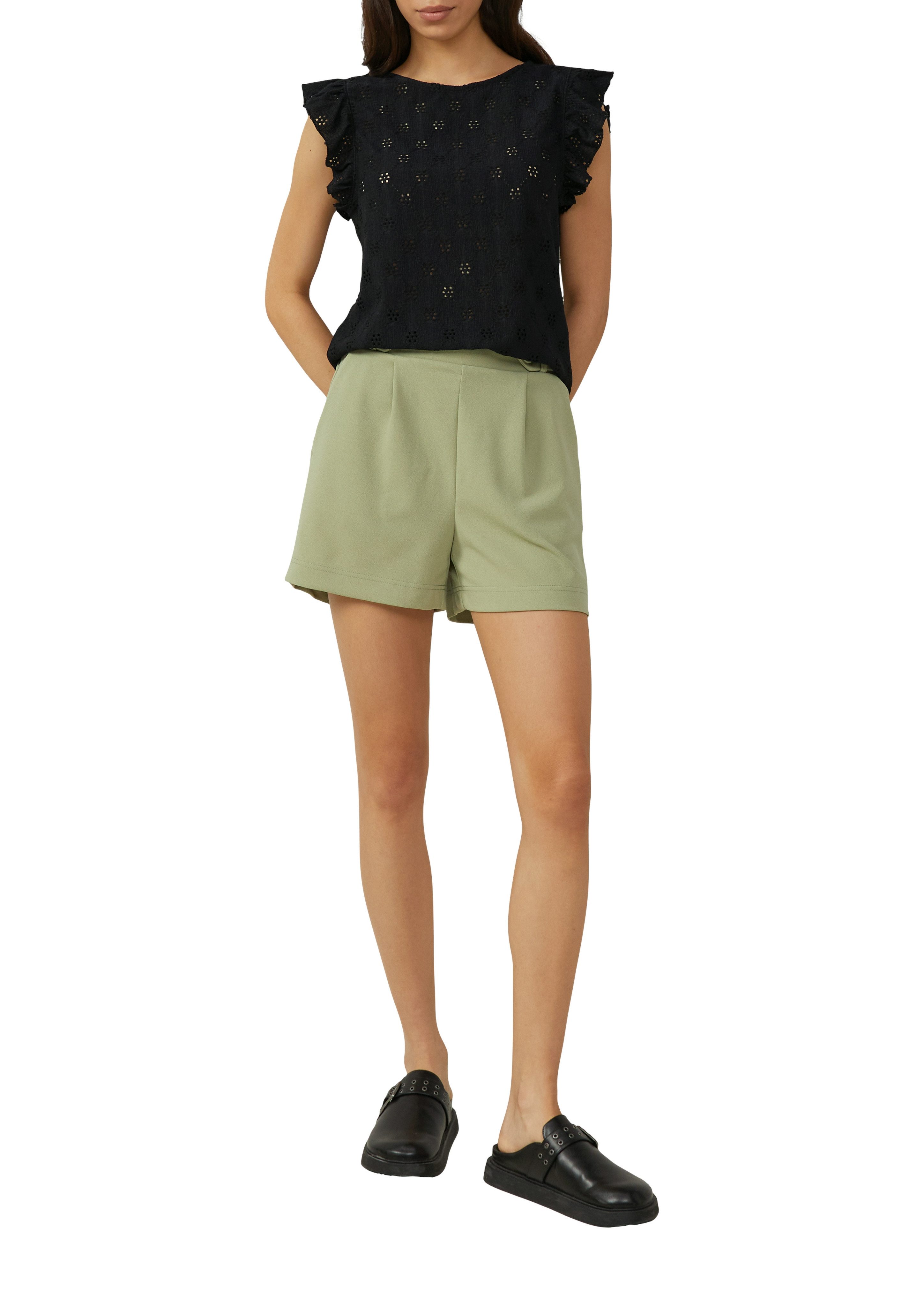 QS Shorts Sommerhose mit Stretch günstig online kaufen