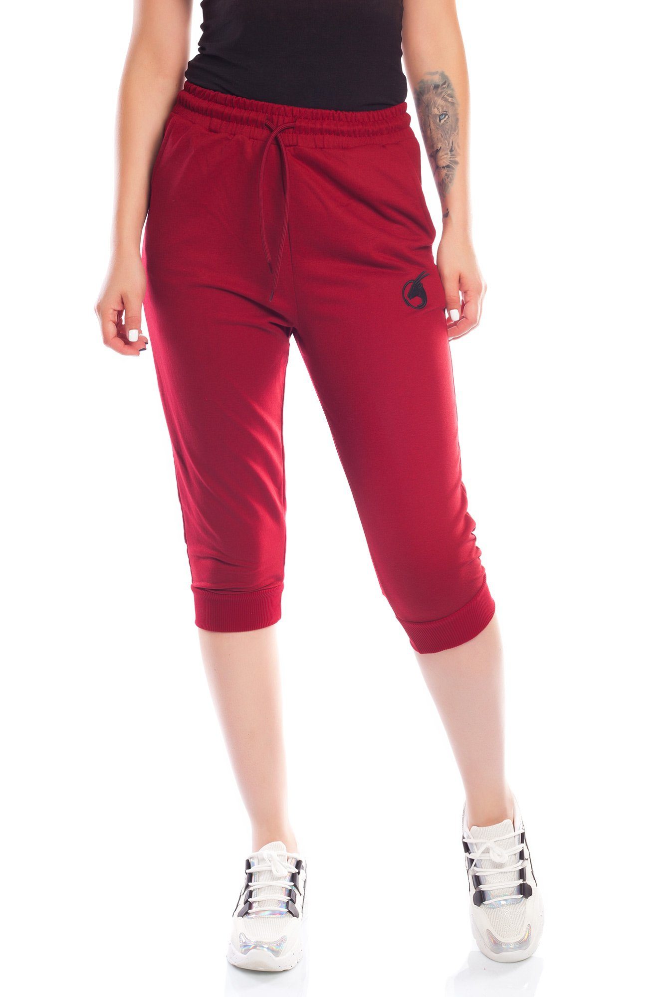Bongual 3/4-Sweathose Jogginghose Capri Basic mit günstig online kaufen