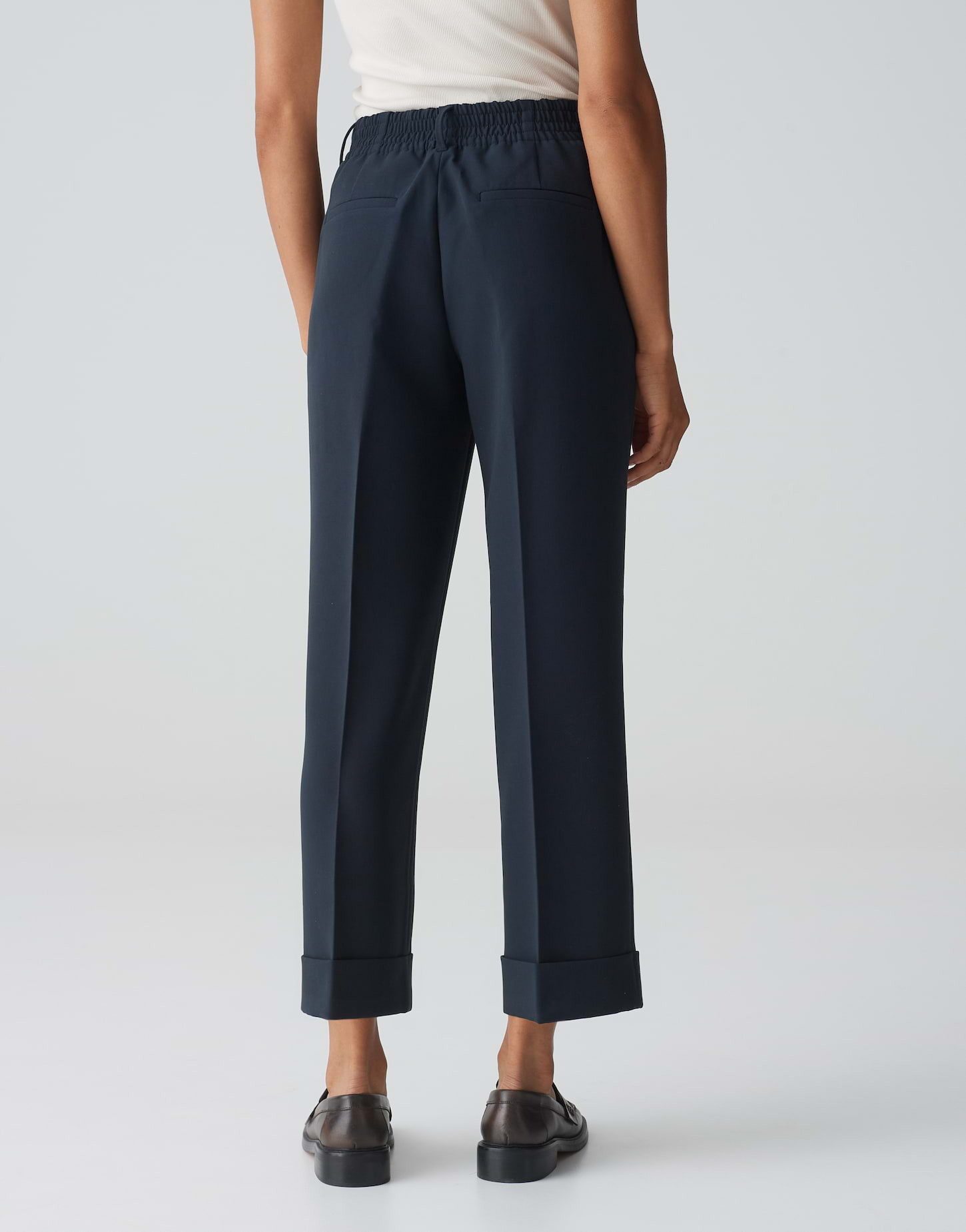 OPUS Stoffhose City Pants MULONA Relaxed mit Gummibund