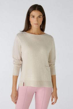 Oui Strickpullover Pullover Wolle - Modalmischung