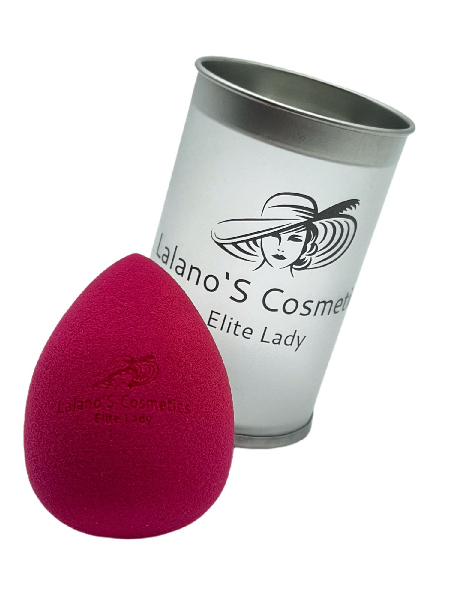 Lalano`S Cosmetics Make-up Schwamm BEAUTY BLENDER Hot Red, Maniküre Pediküre Set, 2 tlg.