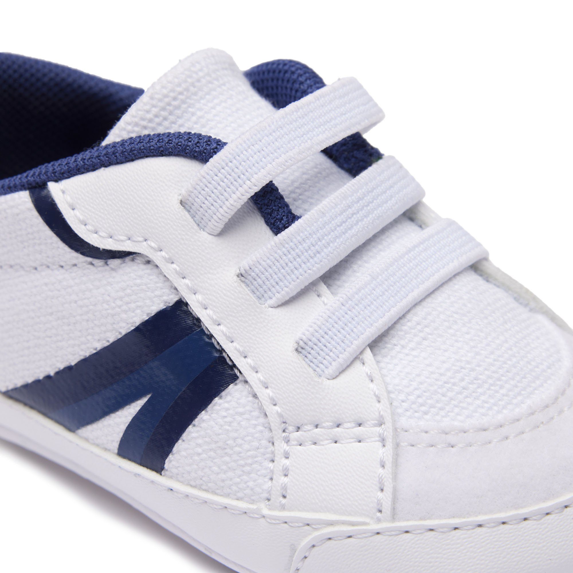 Schuhe Cub, Krabbelschuh Krabbelschuhe, - Sneaker, Baby Weiß/Blau Lacoste L004