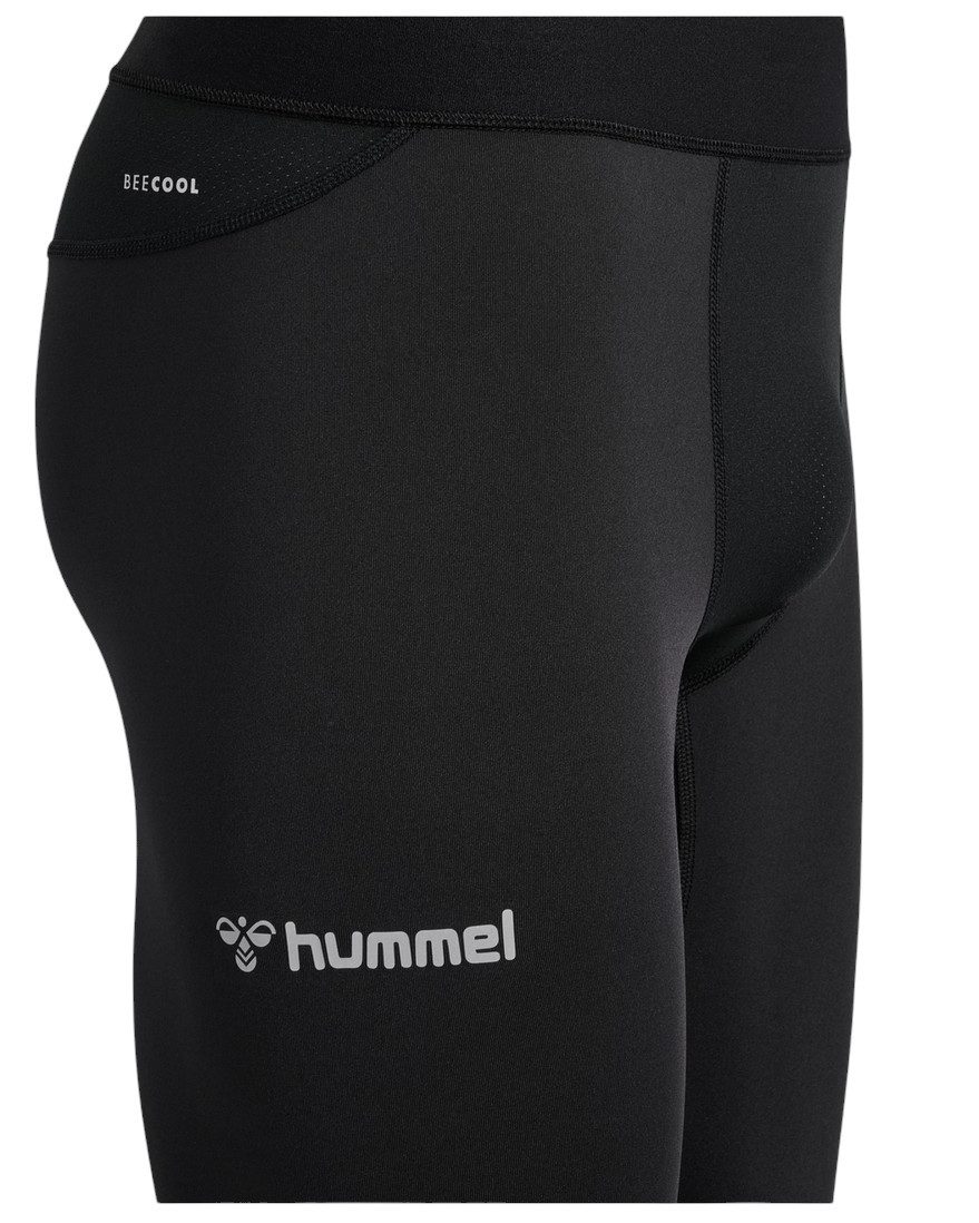 hummel Funktionshose hmlBL Performance Long Tight (Polyester, enganliegend) schwarz Herren