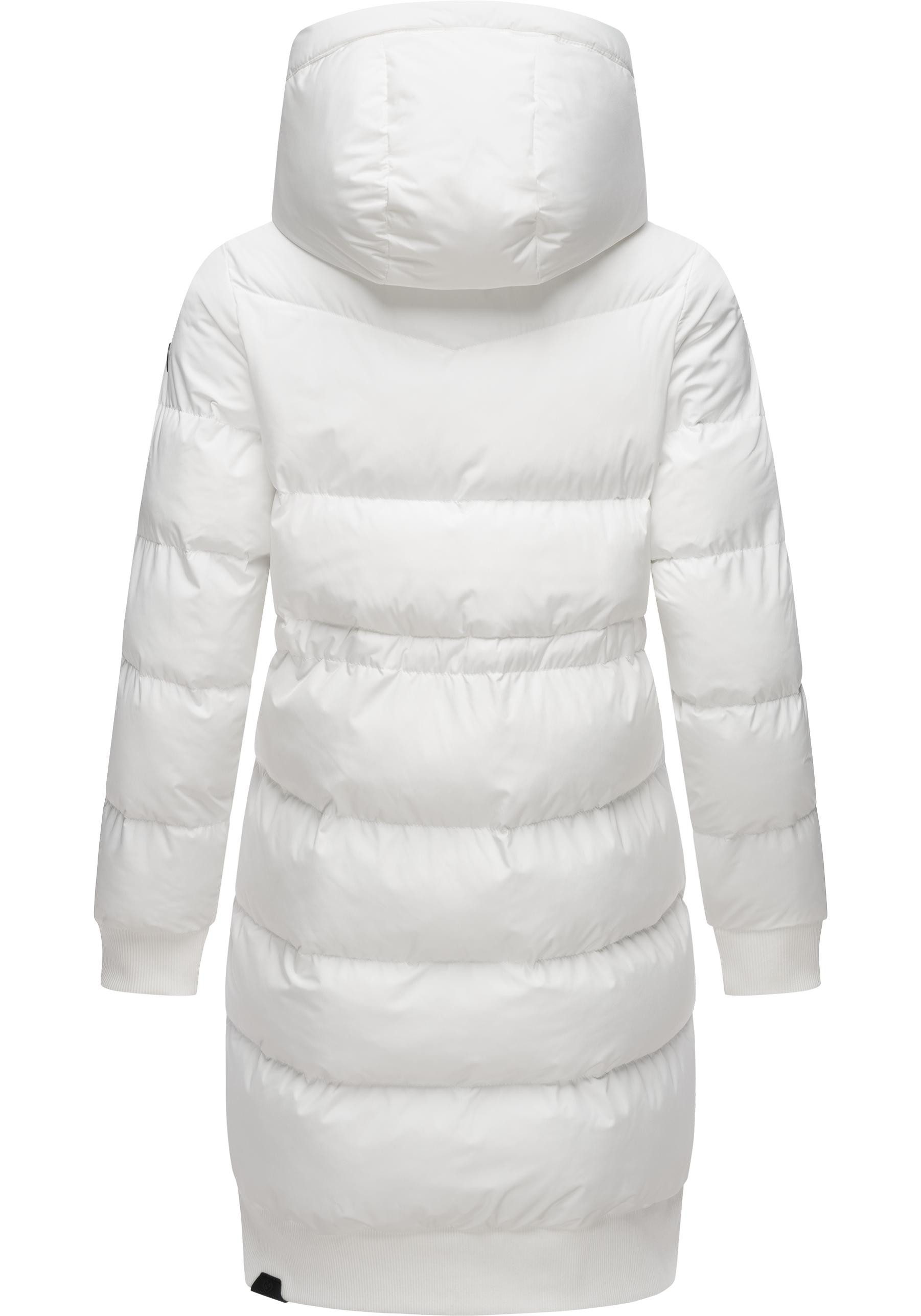 Ragwear Steppmantel Briosh Wasserdichter Damen Wintermantel mit Kapuze