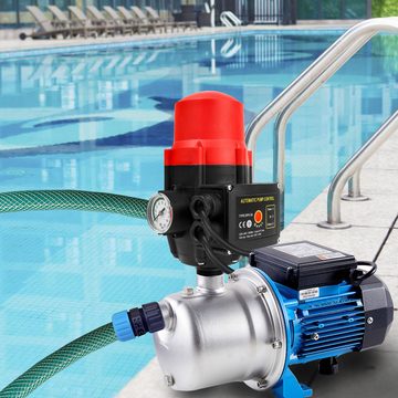 Randaco Wasserpumpe Pumpensteuerung ohne Kabel Druckregler Pumpenschalter Presscontrol