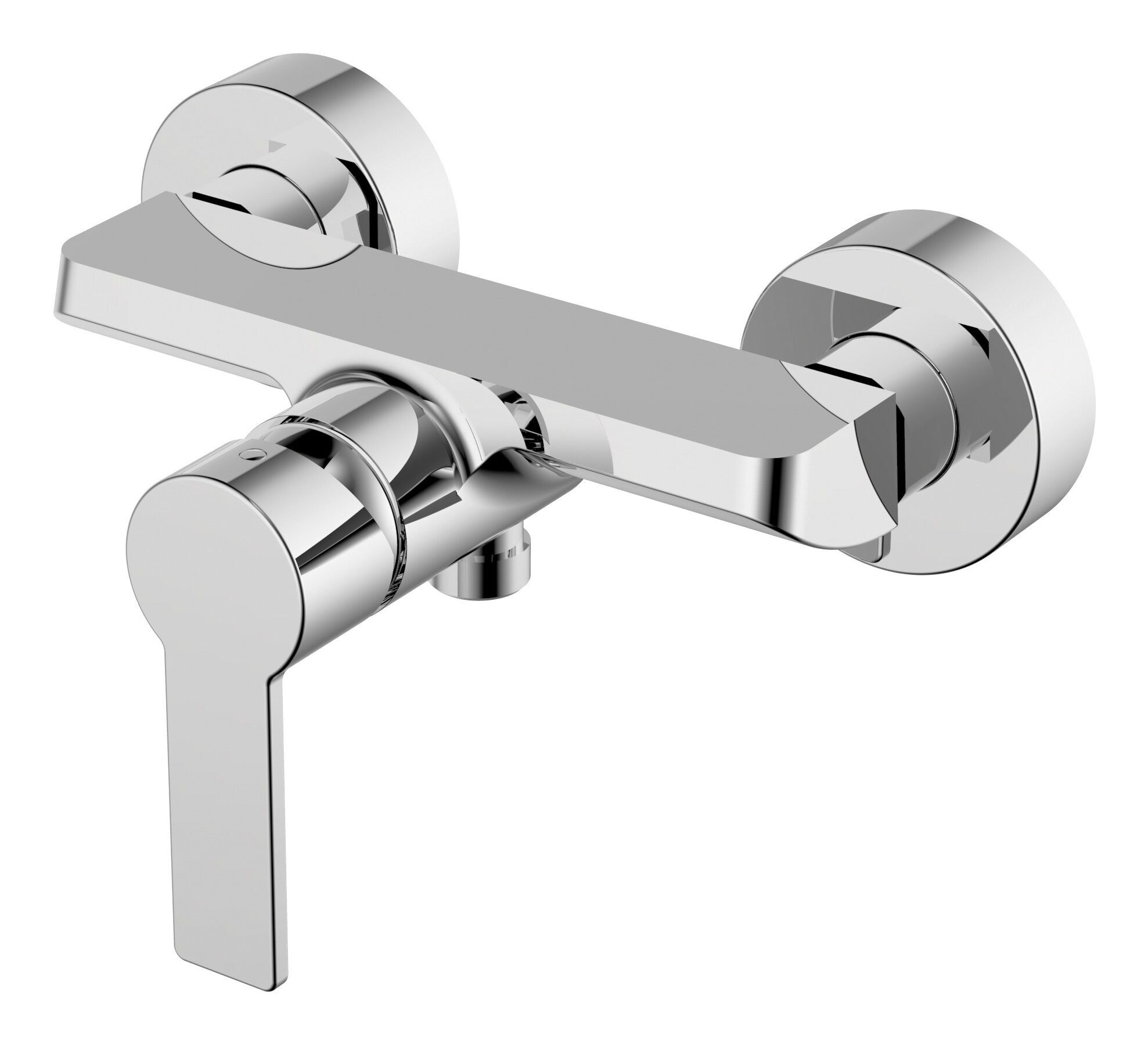 Villeroy & Boch Duscharmatur Architectura Einhebel, Wandmontage - Chrom