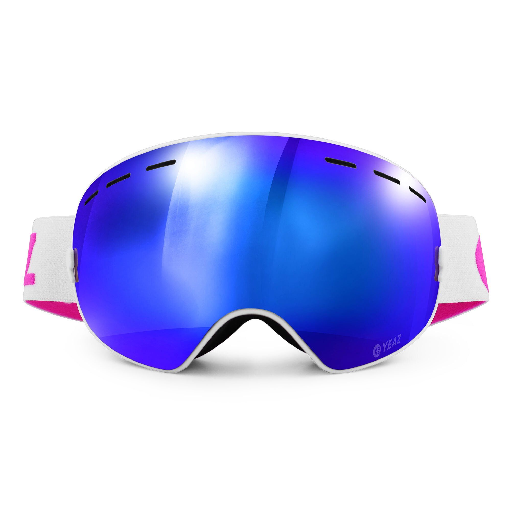 YEAZ Skibrille XTRM-SUMMIT Ski- Snowboardbrille mit Rahmen, Premium-Ski- und Snowboardbrille für Erwachsene und Jugendliche