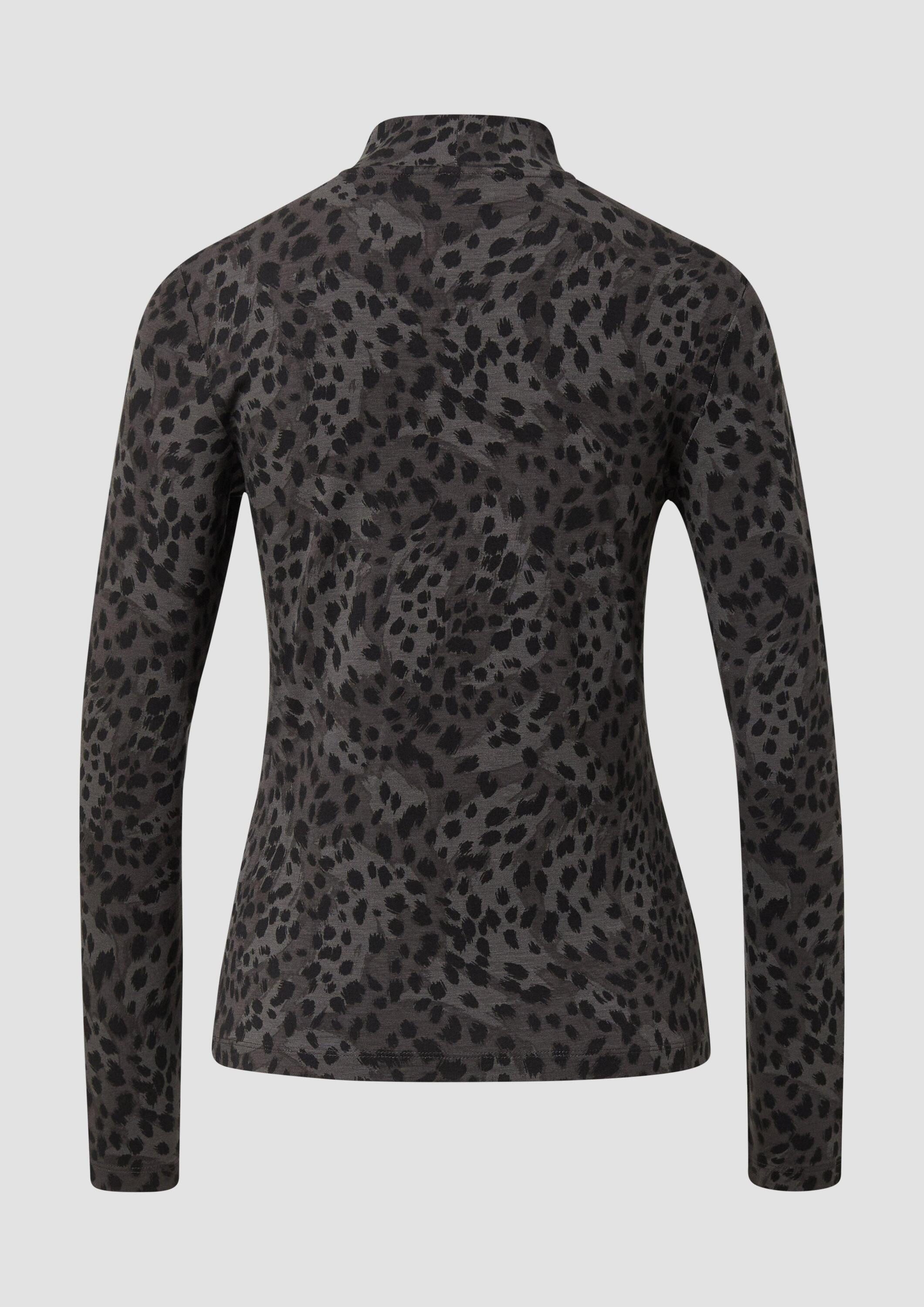 s.Oliver Langarmshirt T-Shirt Slim FitJerseyshirt mit günstig online kaufen