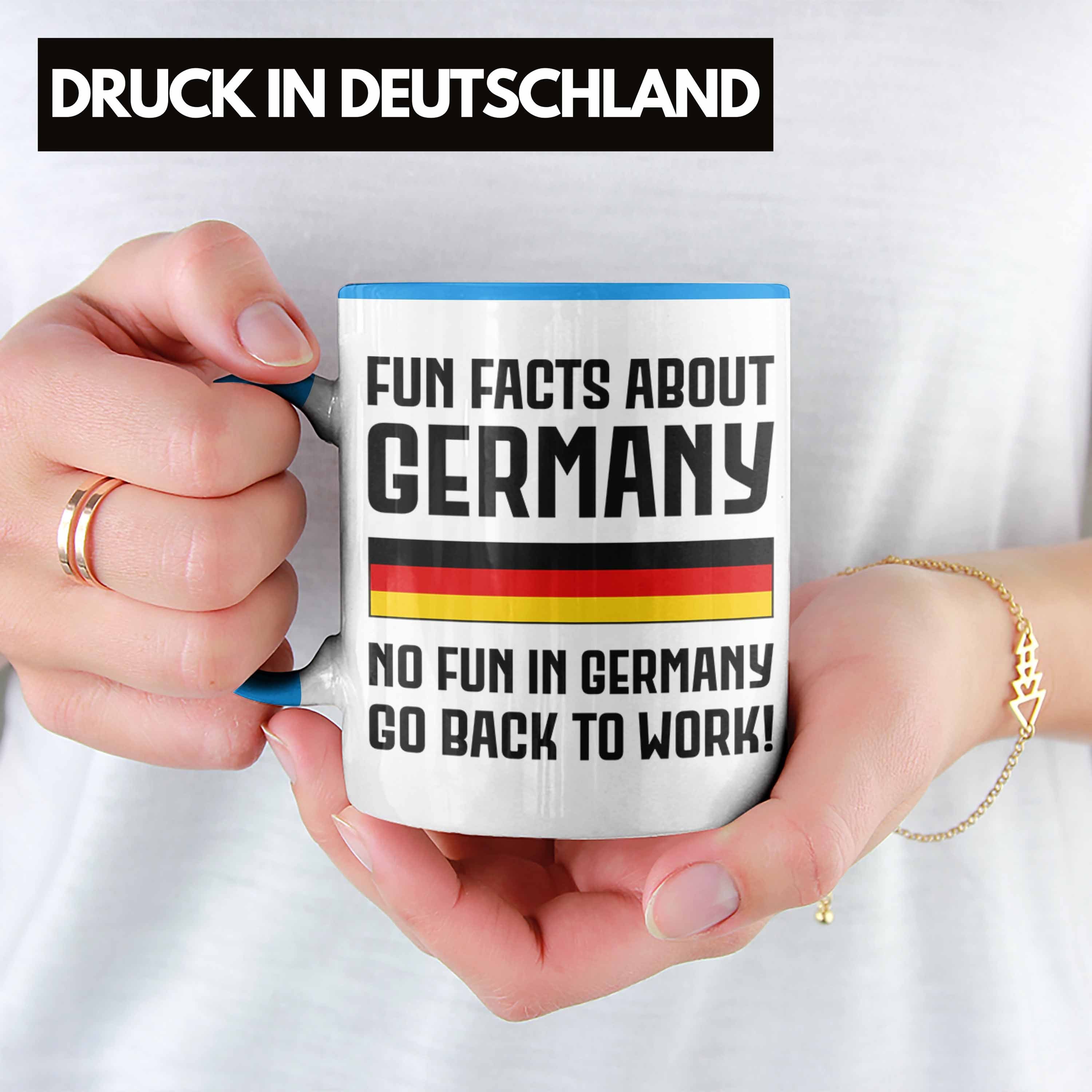 Facts About Geschenk Tasse - Spruch Kollegin Germany Spruch mit Trendation Trendation Blau Kollege Lustiger Fun Bürotasse Tasse