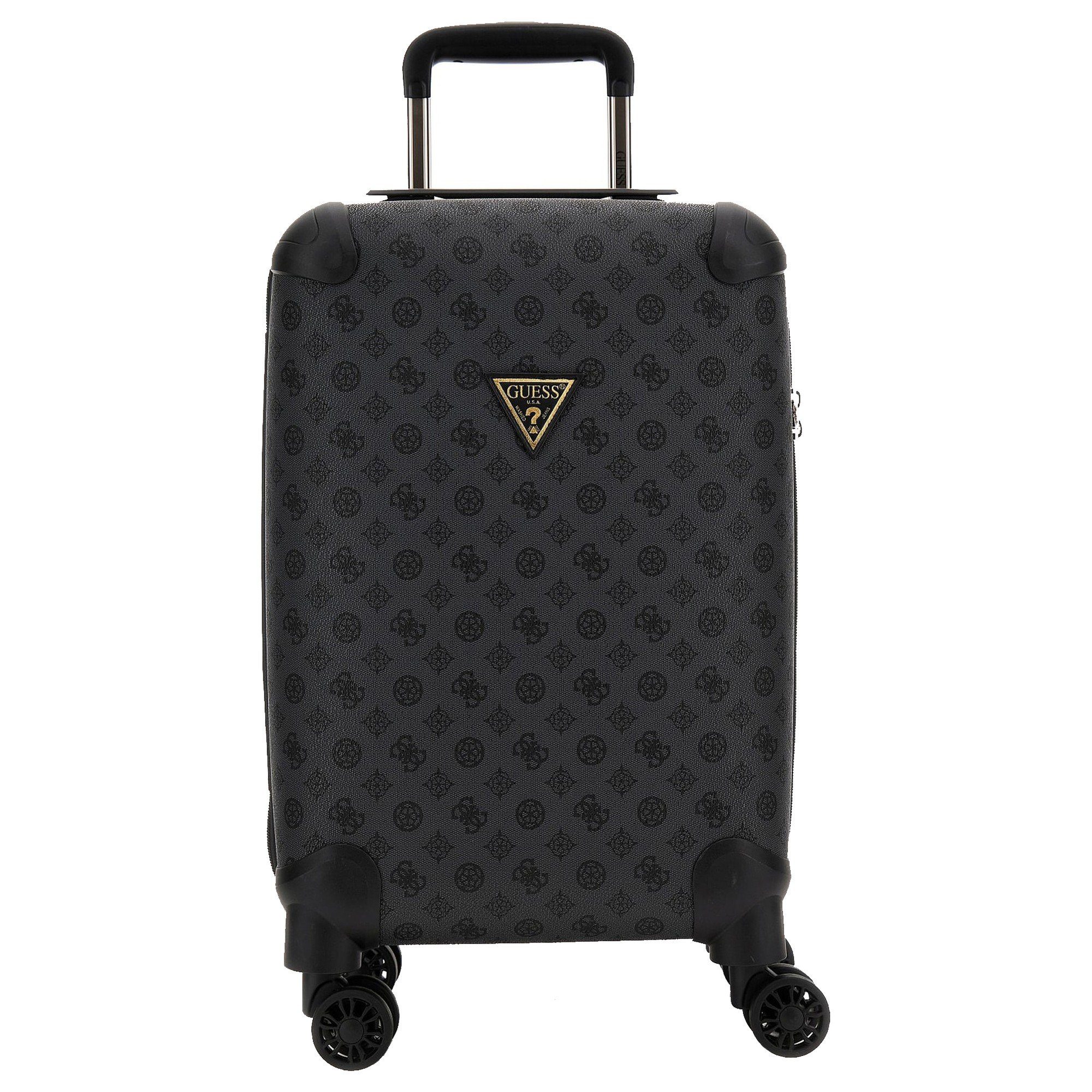 Guess Handgepäck-Trolley Wilder 18 IN - 4-Rollen-Kabinentrolley 54 cm S, 4  Rollen Rollen, Abmessung HxBxT in cm: 54 x 32 x 22