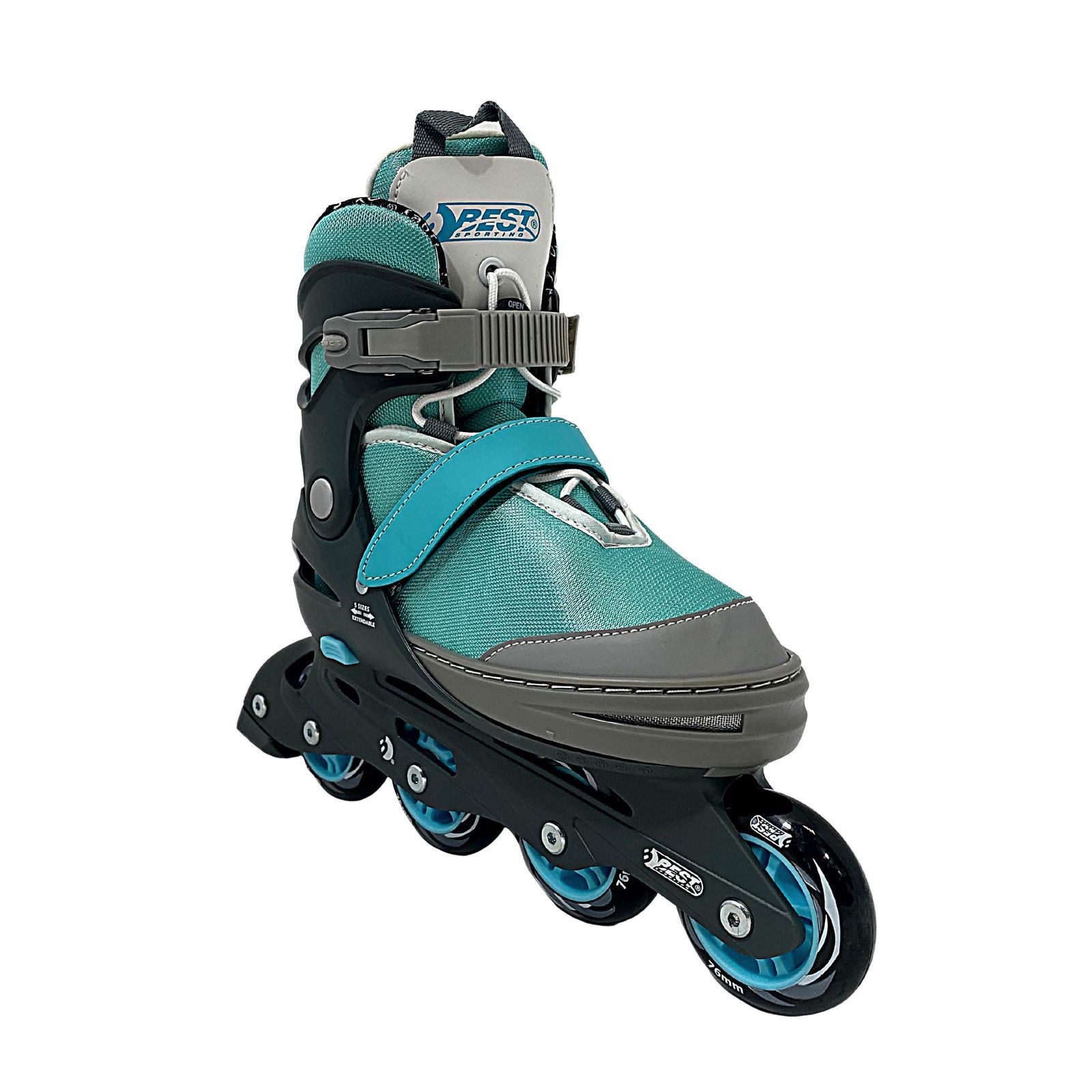 Best Sporting Schlittschuhe Inline Skates Kinder I Robuste Inliner für Jugendliche mit Bremse, Rollschuhe größenverstellbar