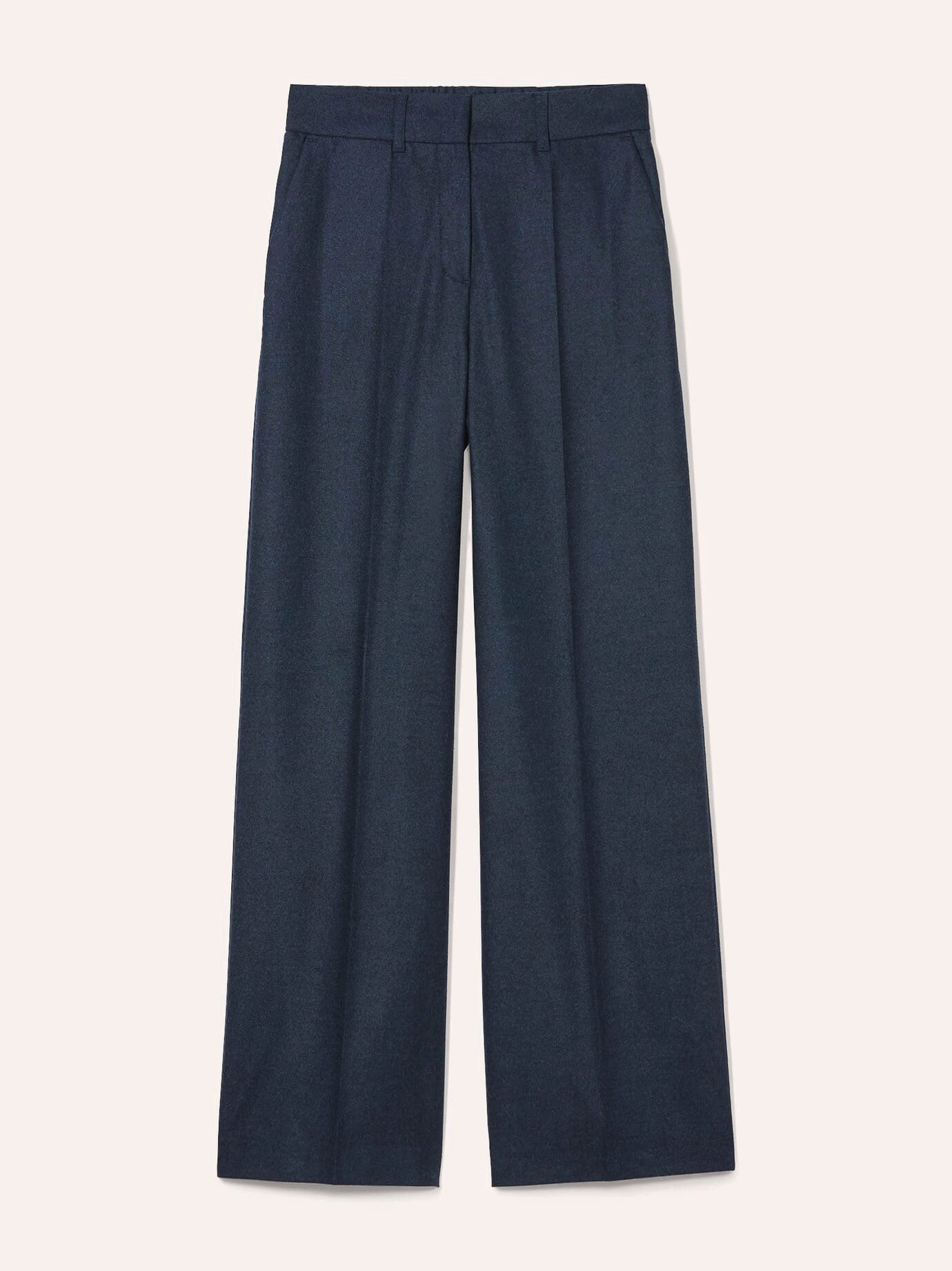 Walbusch Marlene-Hose Damen Marlene Hose aus Premium Flanell Regular fit, modern