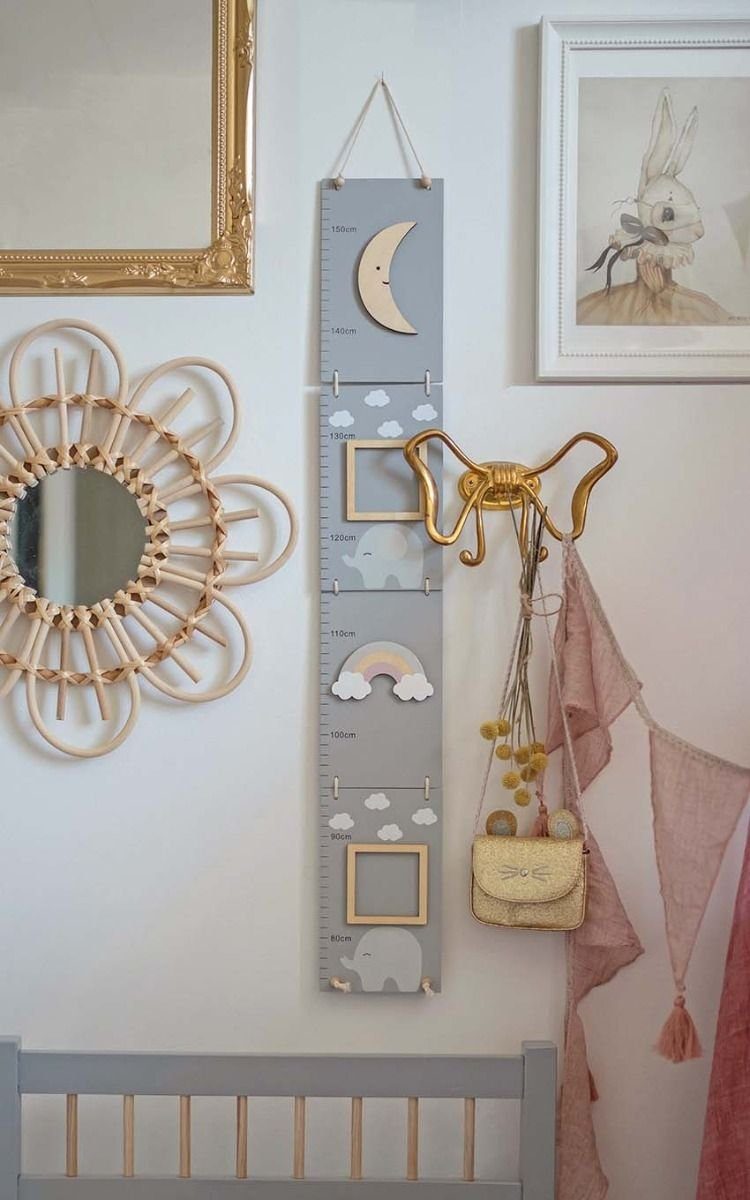 JaBaDaBaDo Messlatte aus Holz fürs Kinderzimmer