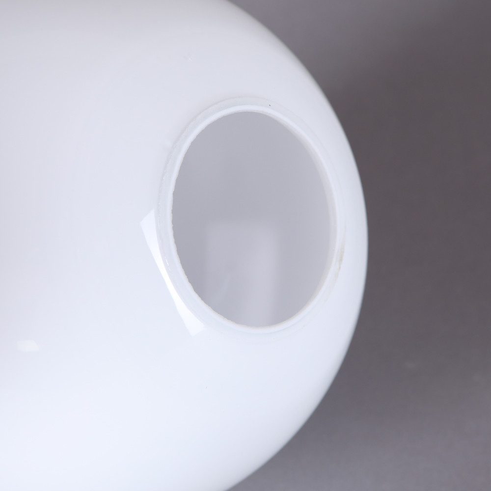 Home4Living Lampenschirm Kugelglas Ersatzglas Lampenglas weiß glänzend Ø 150mm, Dekorativ