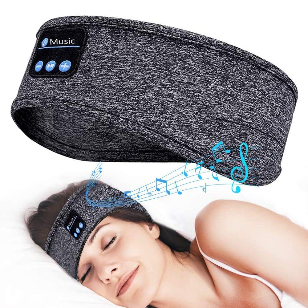 Jormftte Schlafkopfhörer, kabellose Stirnband Bluetooth-Kopfhörer