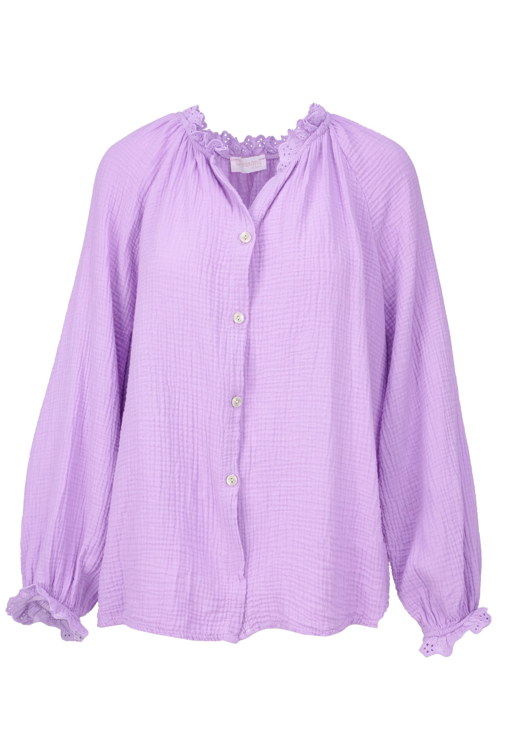 Hemdbluse EMMA MUSSELIN OVERSIZED