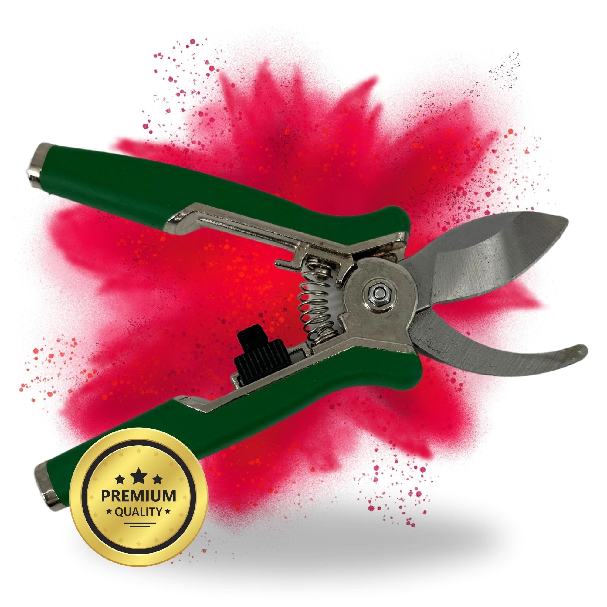 TronicXL Gartenschere Grow Ernteschere Gartenschere Schere gebogen für Eigenanbau Growbox, (1-tlg), Zubehör für Grower Growzelt Ernte Helfer Trimmer