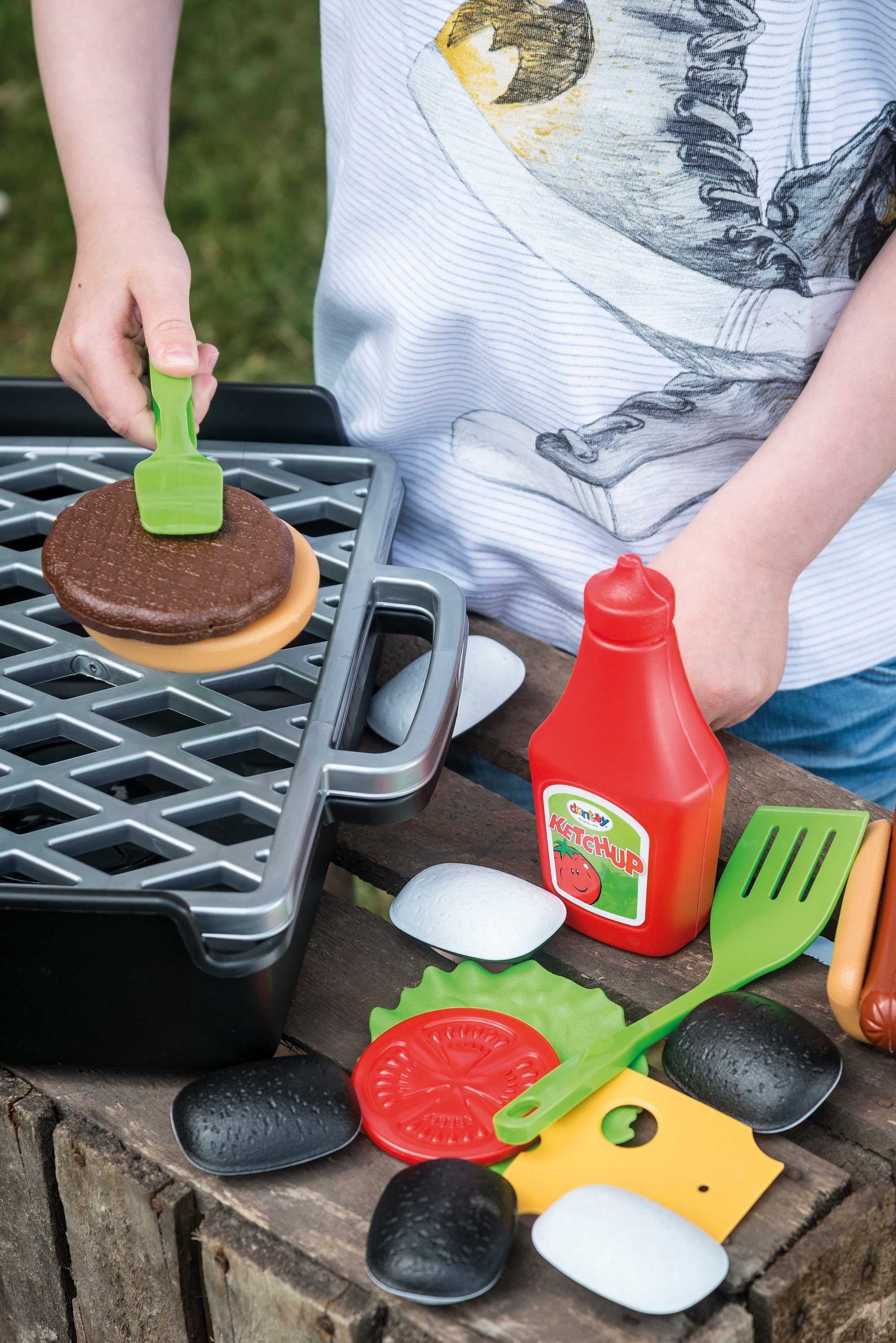 dantoy Spielgeschirr BBQ Deluxe Grillset Grill günstig online kaufen